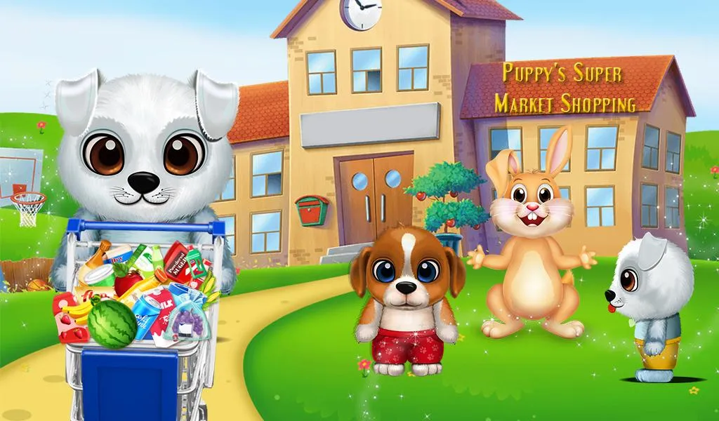 Puppy Supermarket DayCare Game | Indus Appstore | Screenshot