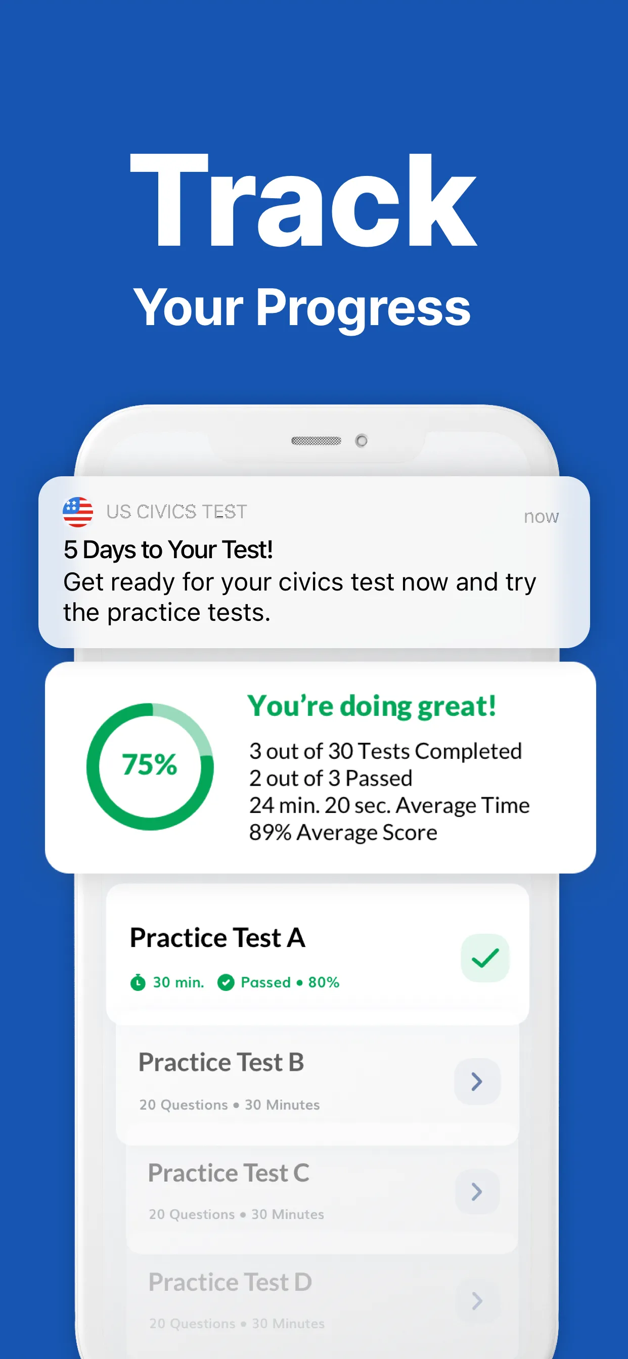 US Citizenship Test 2024 | Indus Appstore | Screenshot