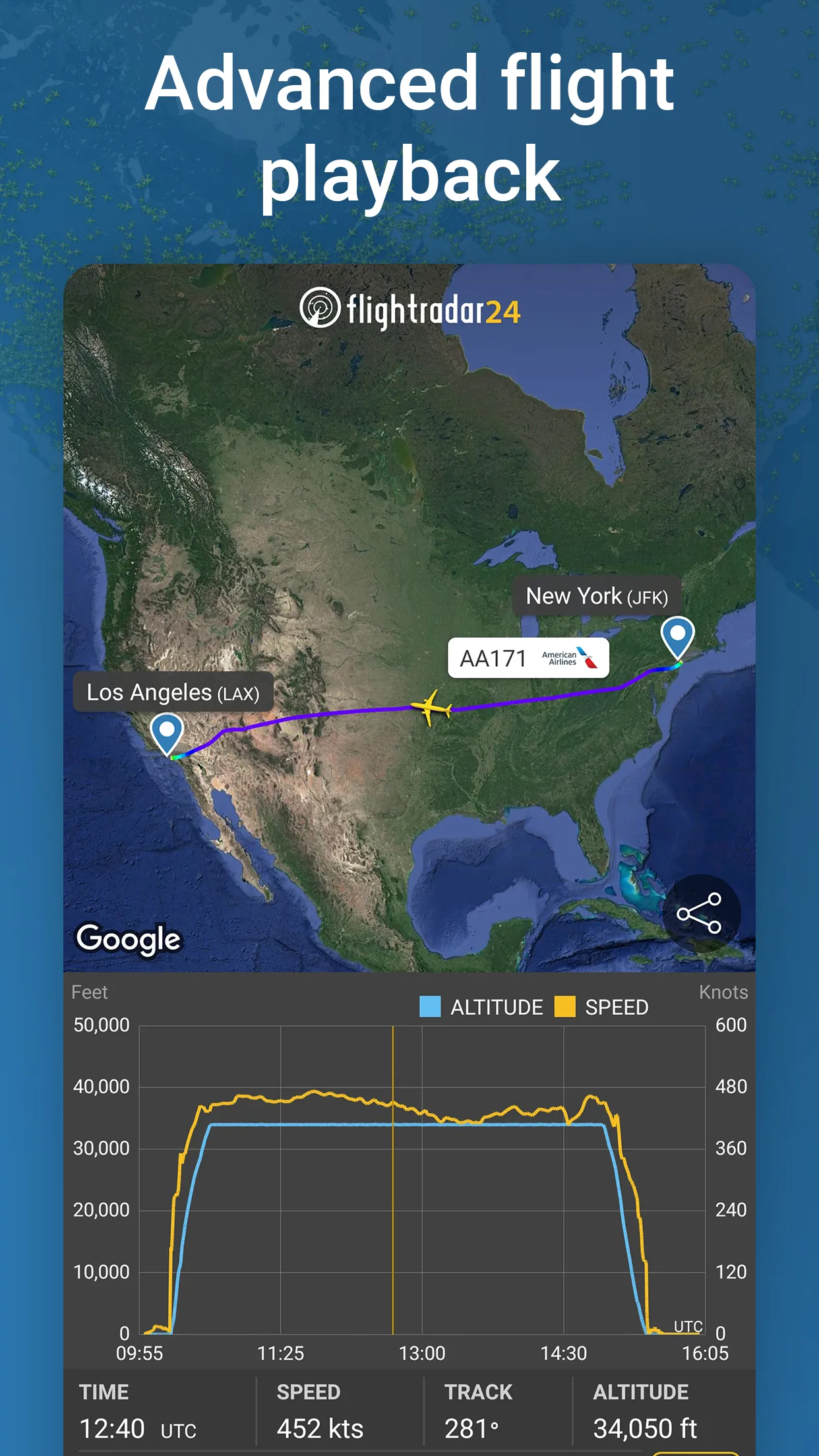 Flightradar24 Flight Tracker | Indus Appstore | Screenshot