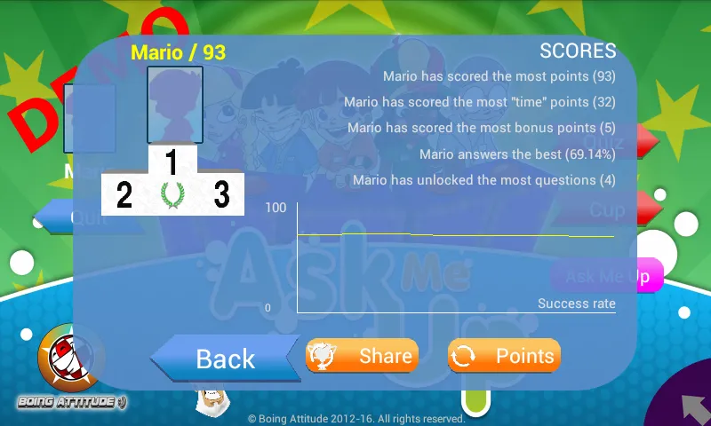 AskMeUp Demo Quiz | Indus Appstore | Screenshot