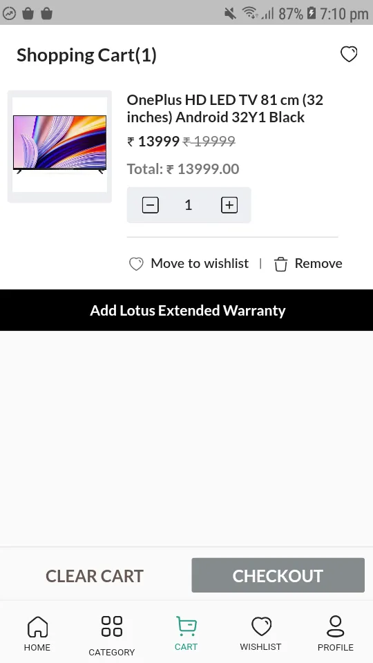 Lotus Electronics Shopping App | Indus Appstore | Screenshot