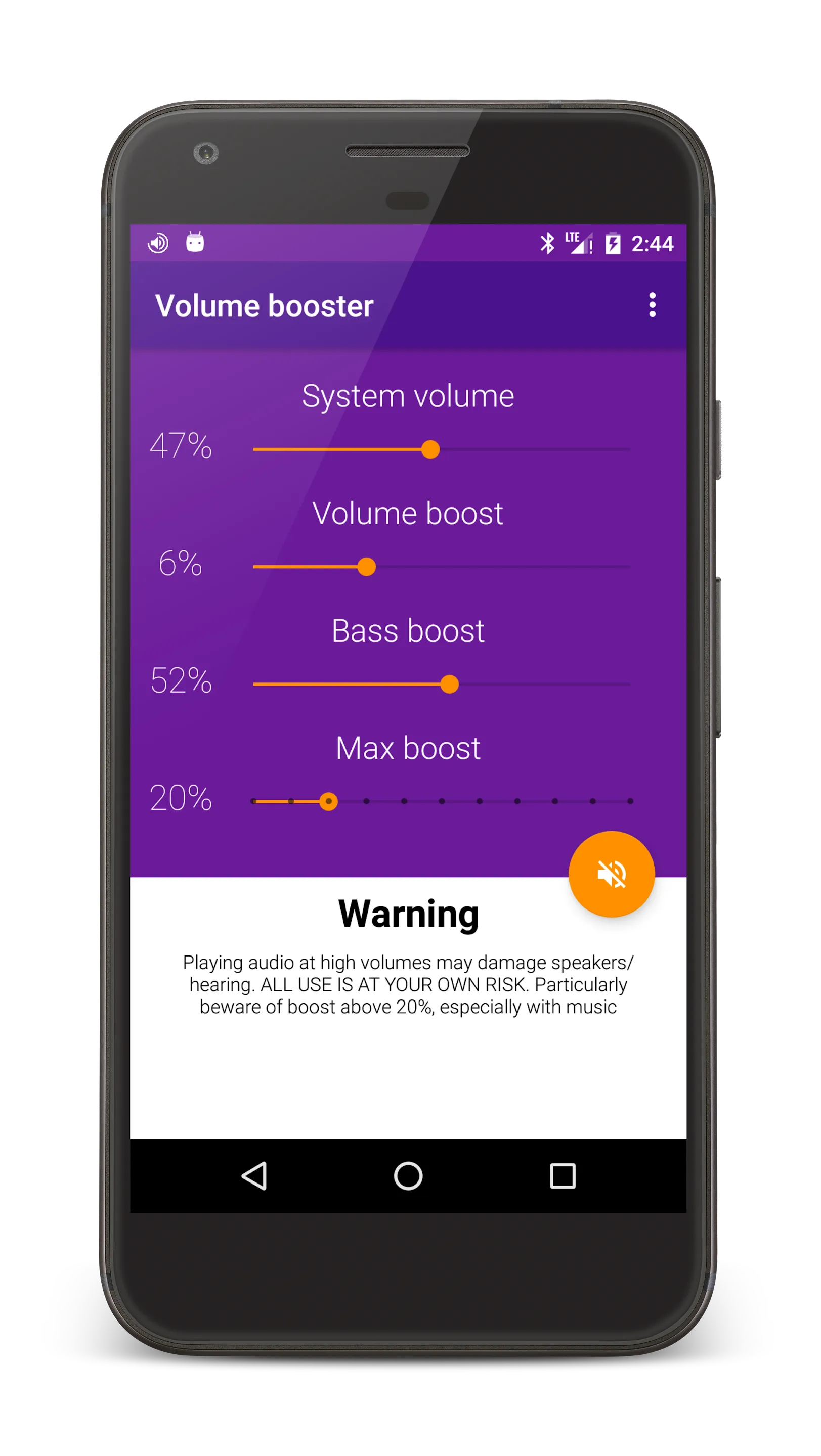 My Volume Booster | Indus Appstore | Screenshot