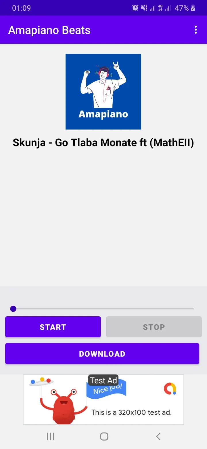 Amapiano Beats, Instrumentals | Indus Appstore | Screenshot