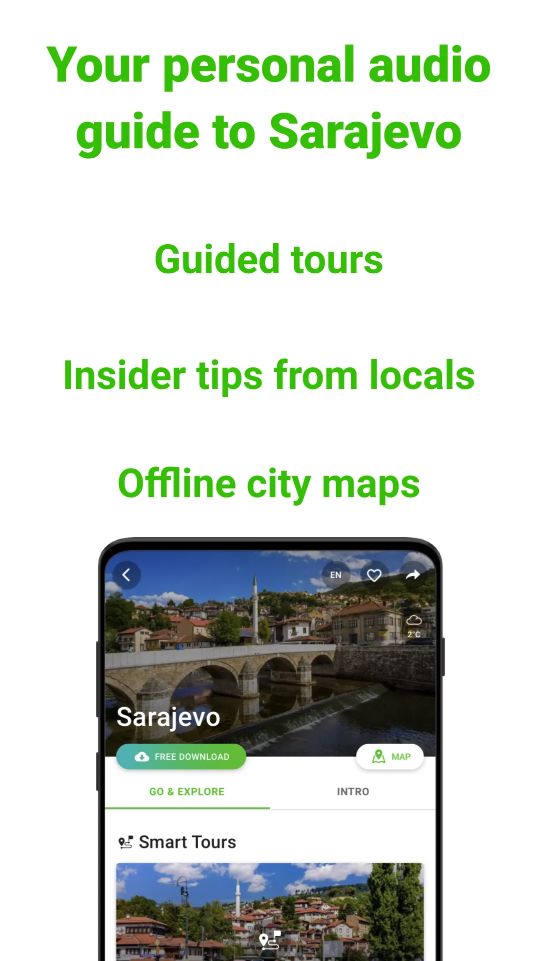 Sarajevo Tour Guide:SmartGuide | Indus Appstore | Screenshot