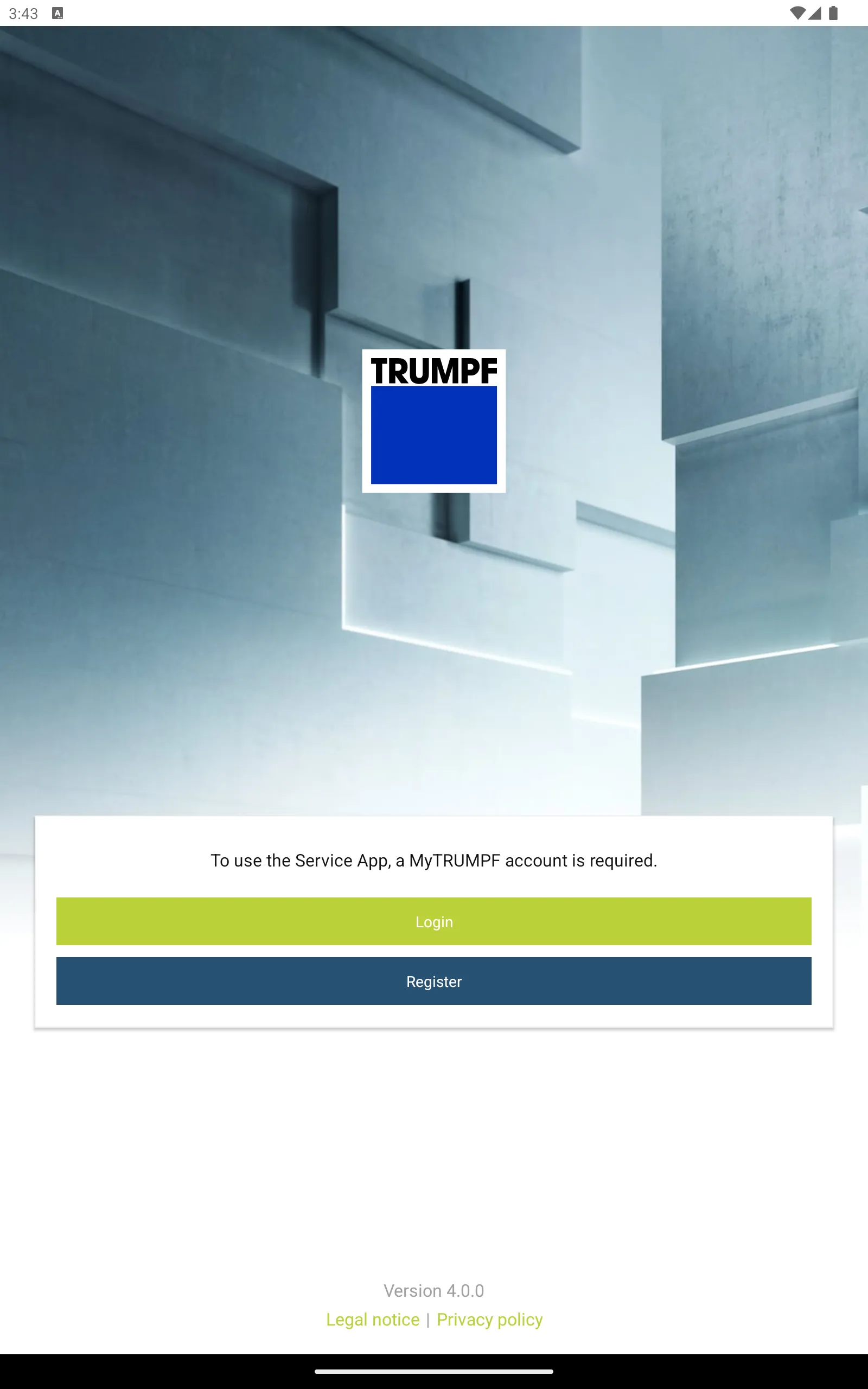 TRUMPF Service App | Indus Appstore | Screenshot