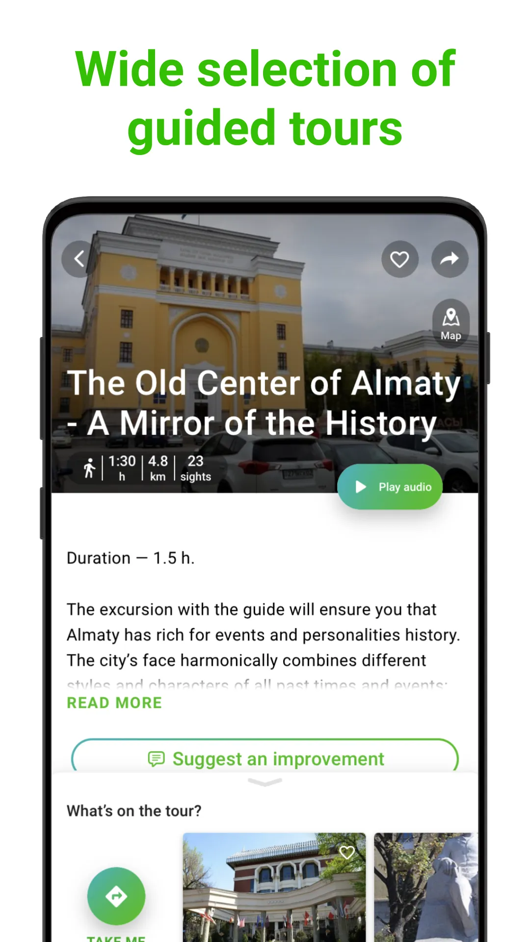 Almaty Tour Guide:SmartGuide | Indus Appstore | Screenshot