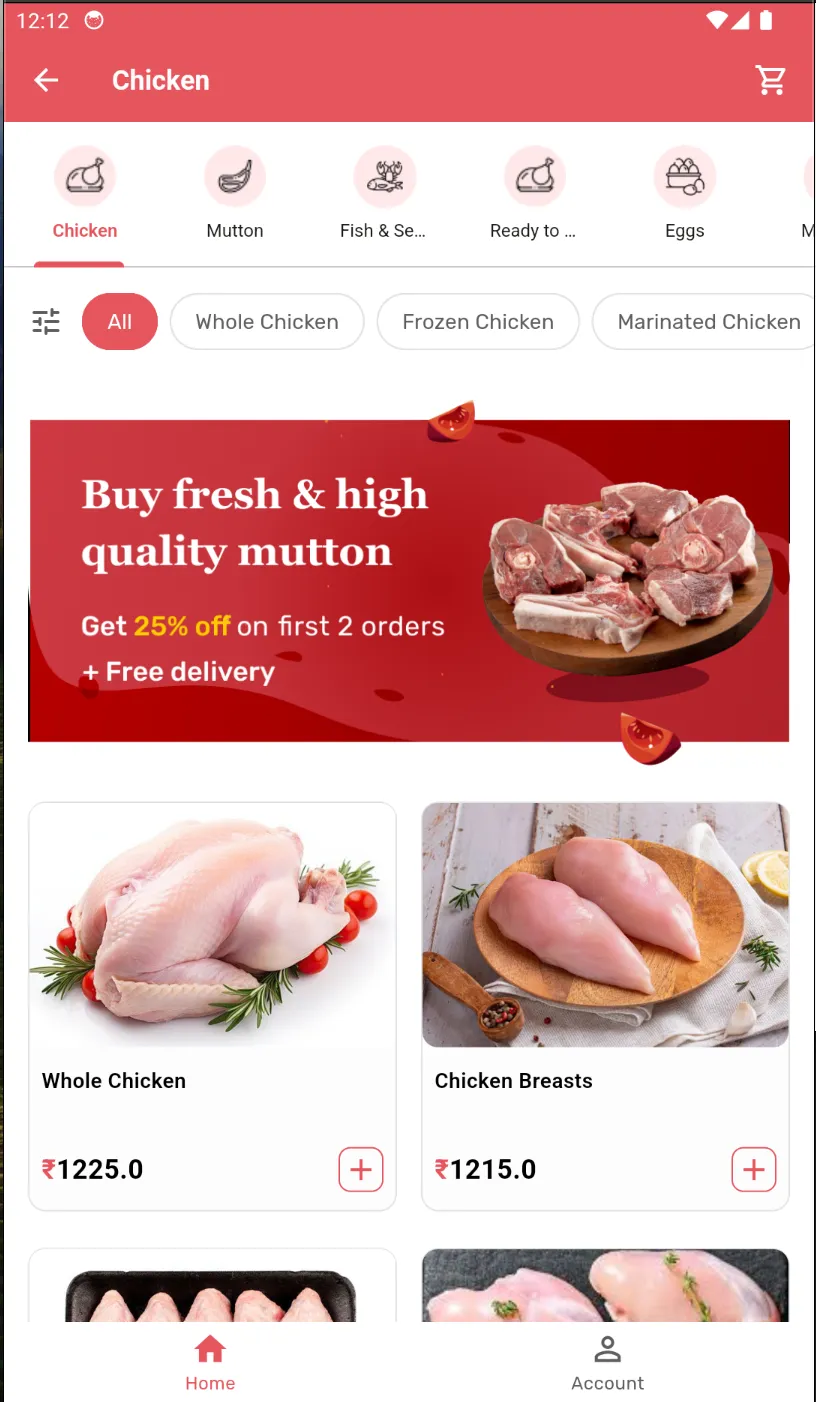 ChopServe: Fresh Meat & Fish | Indus Appstore | Screenshot