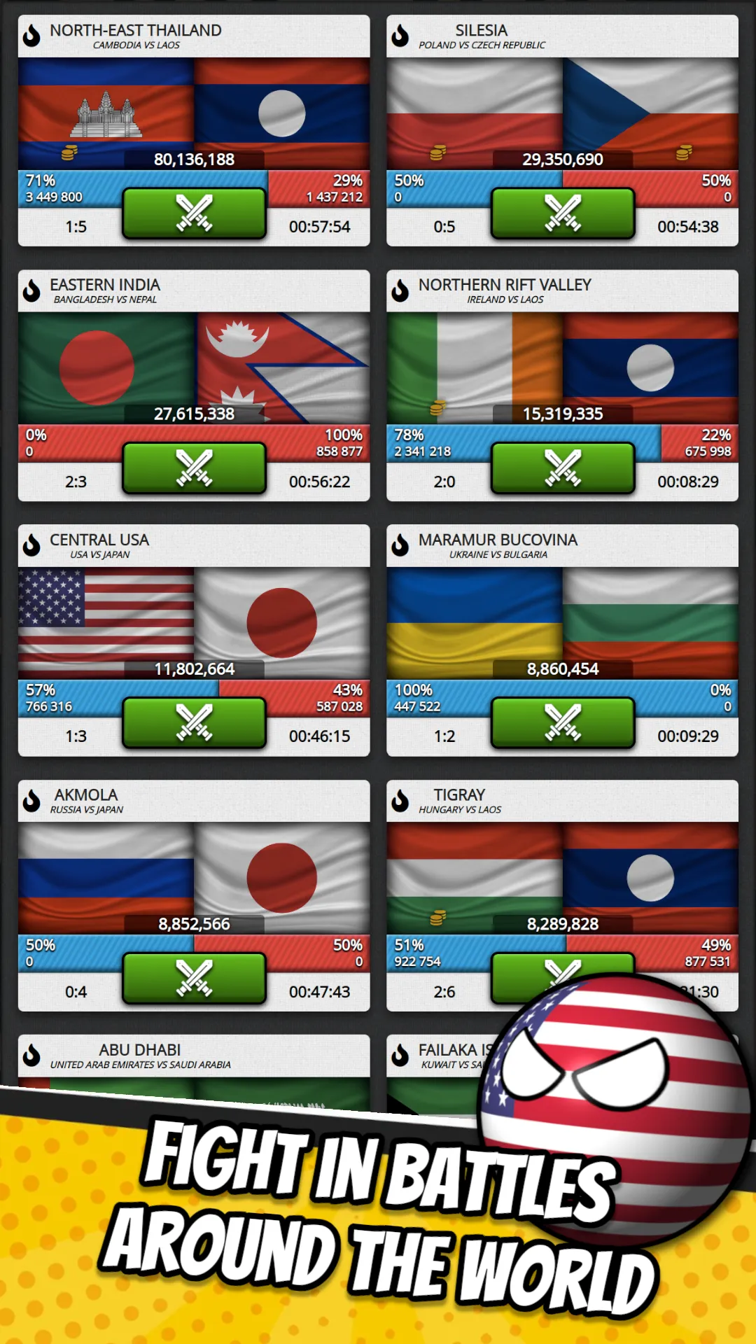 eSim Countryballs Country Game | Indus Appstore | Screenshot