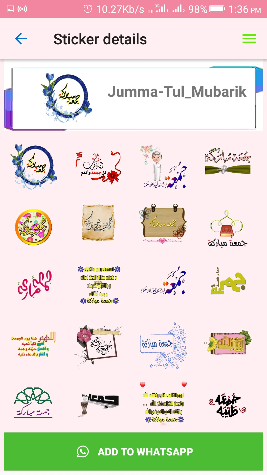 Islamic Stickers WAStickerApps | Indus Appstore | Screenshot