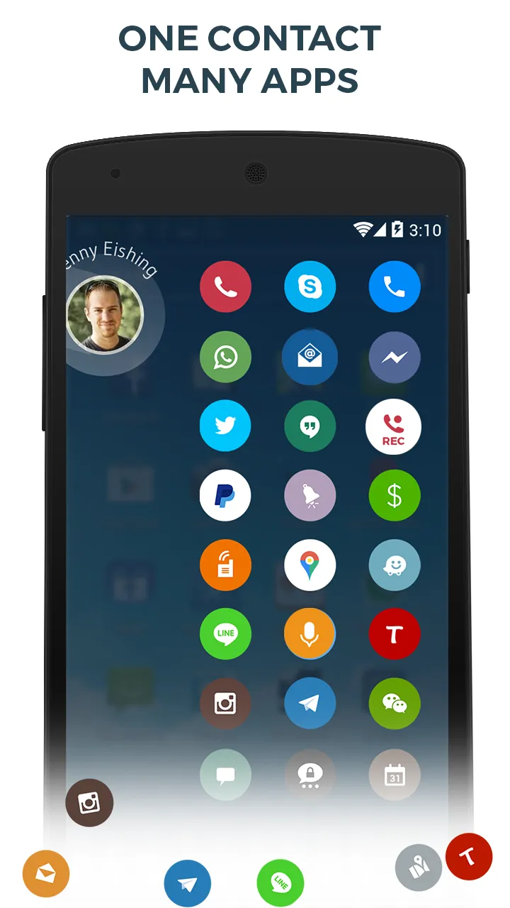 Phone Dialer & Contacts: drupe | Indus Appstore | Screenshot