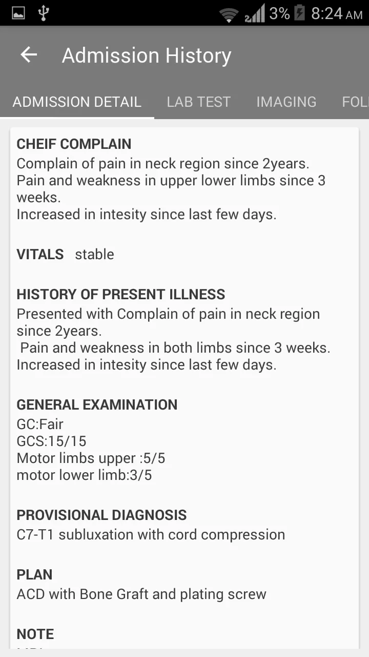 Mobile Health Record | Indus Appstore | Screenshot