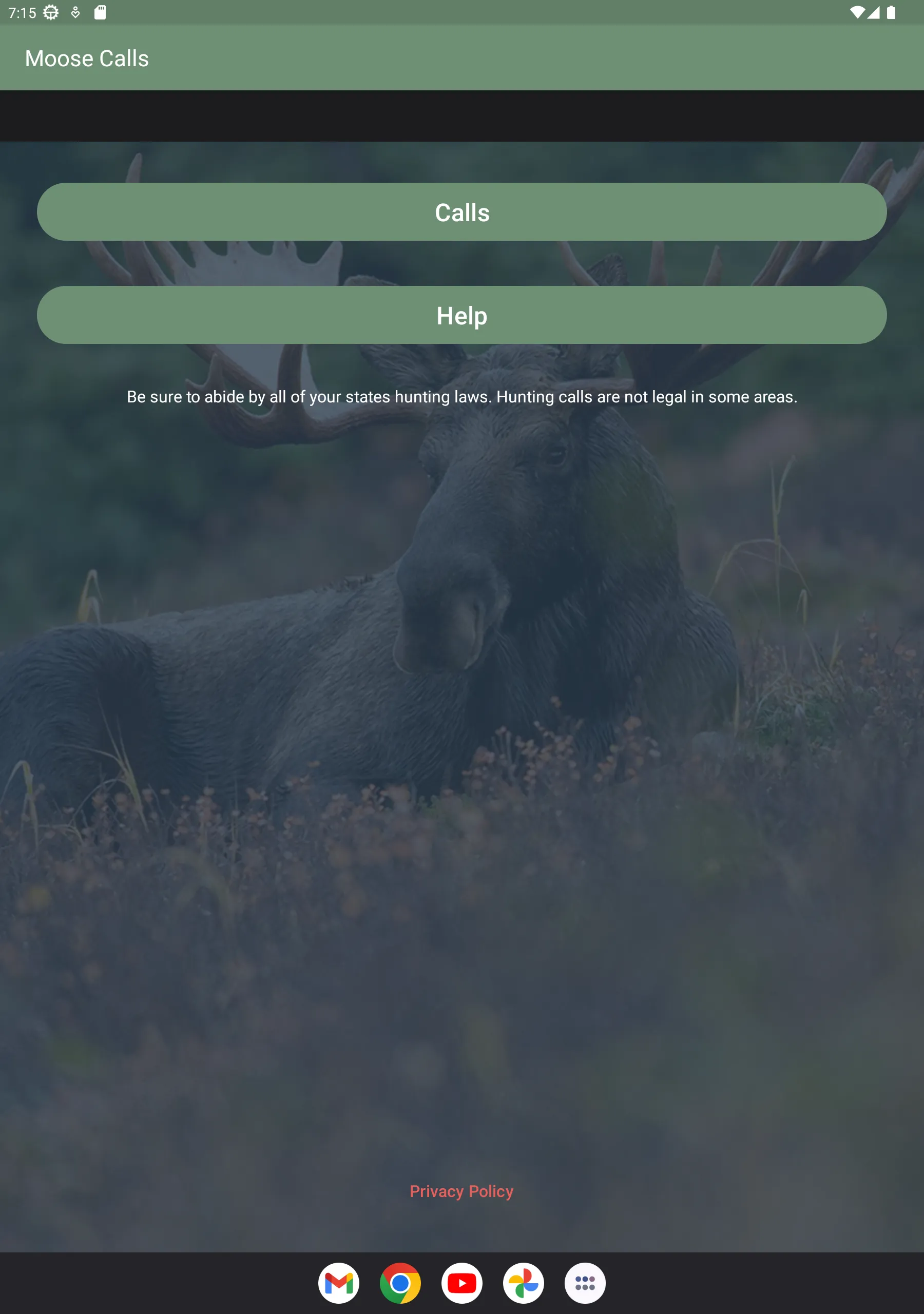 Moose Calls | Indus Appstore | Screenshot