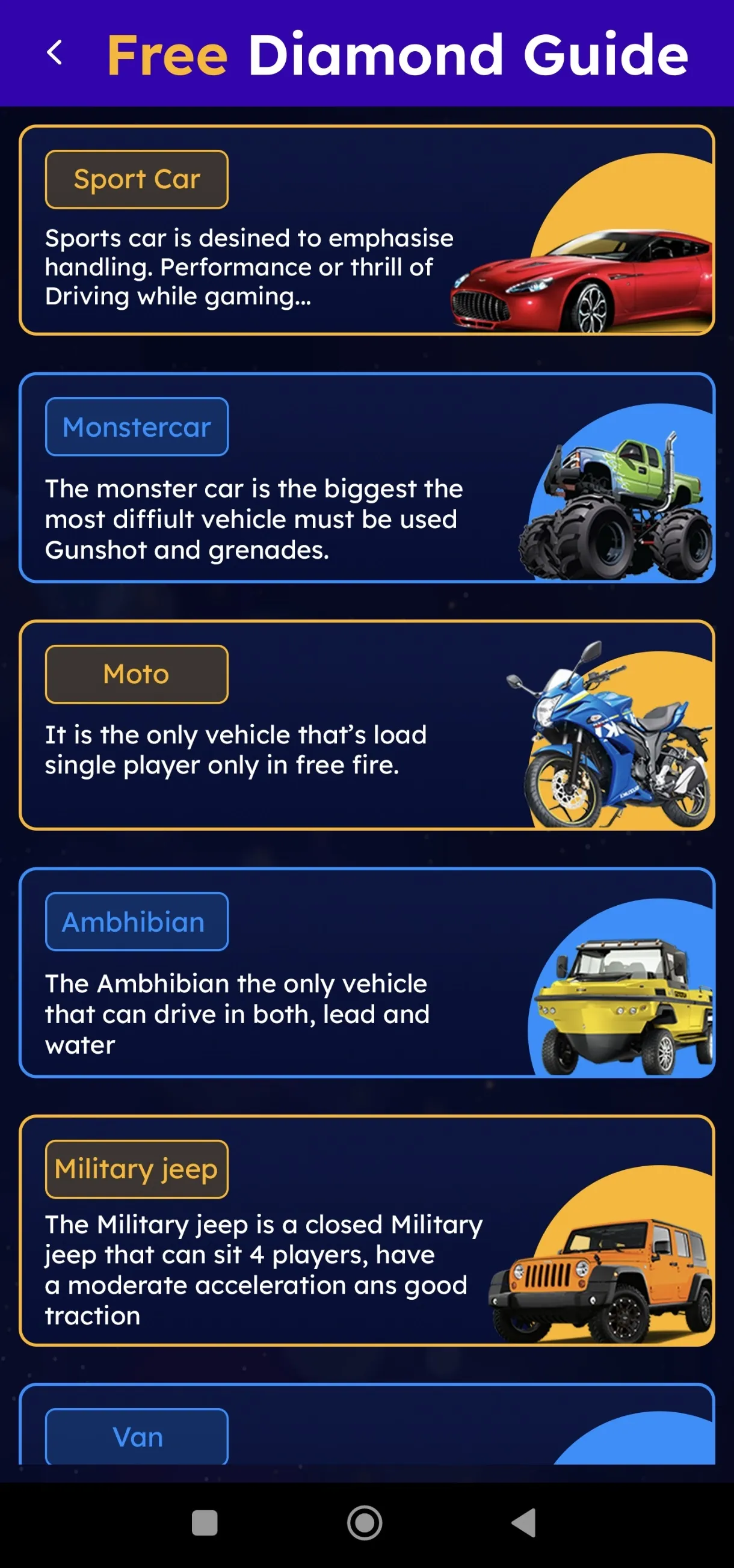 Get FFF Daily Diamond Guide | Indus Appstore | Screenshot