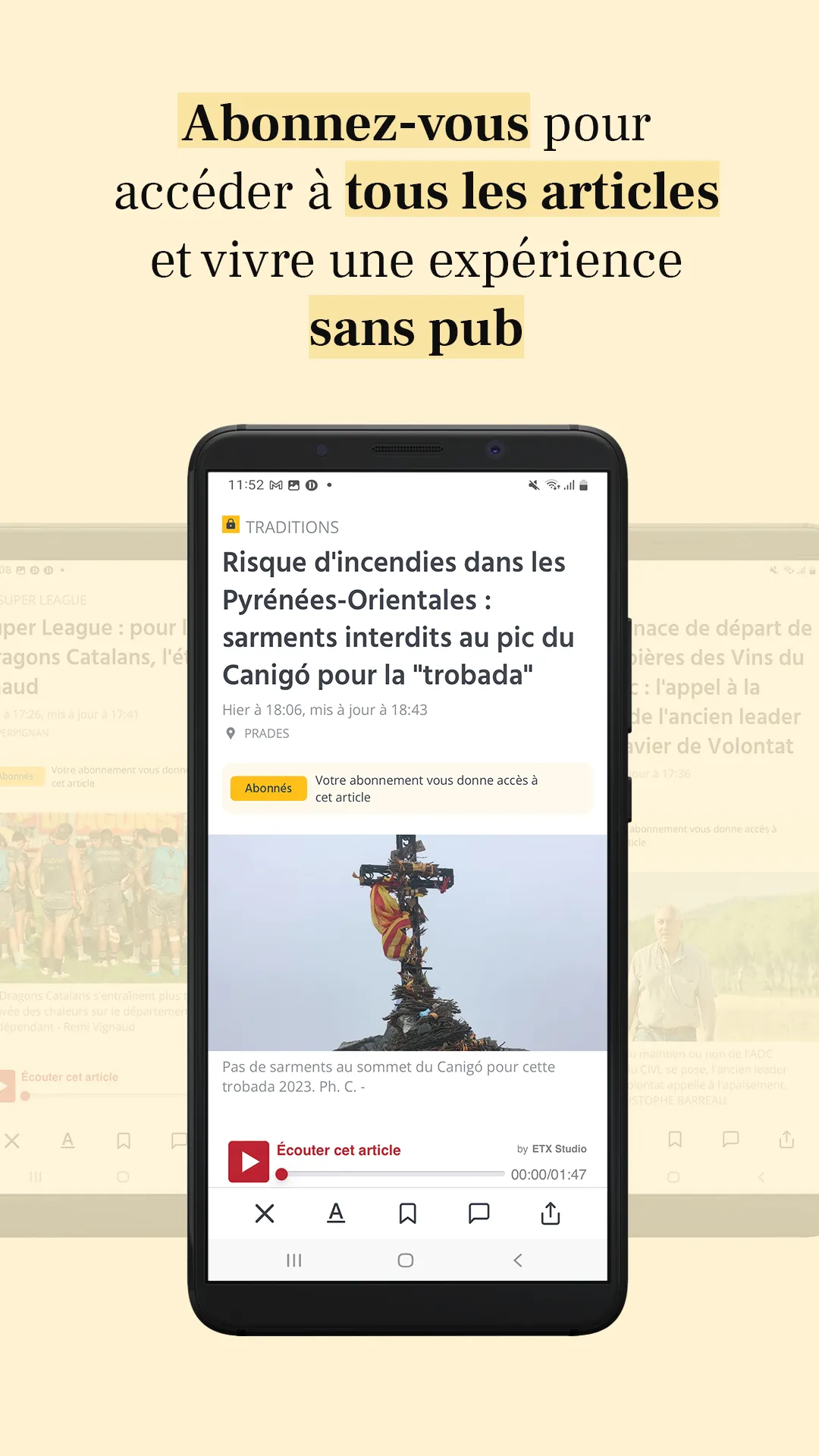 L'Indépendant, Actus locales | Indus Appstore | Screenshot