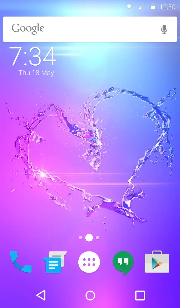 Heart Splash Wallpaper | Indus Appstore | Screenshot