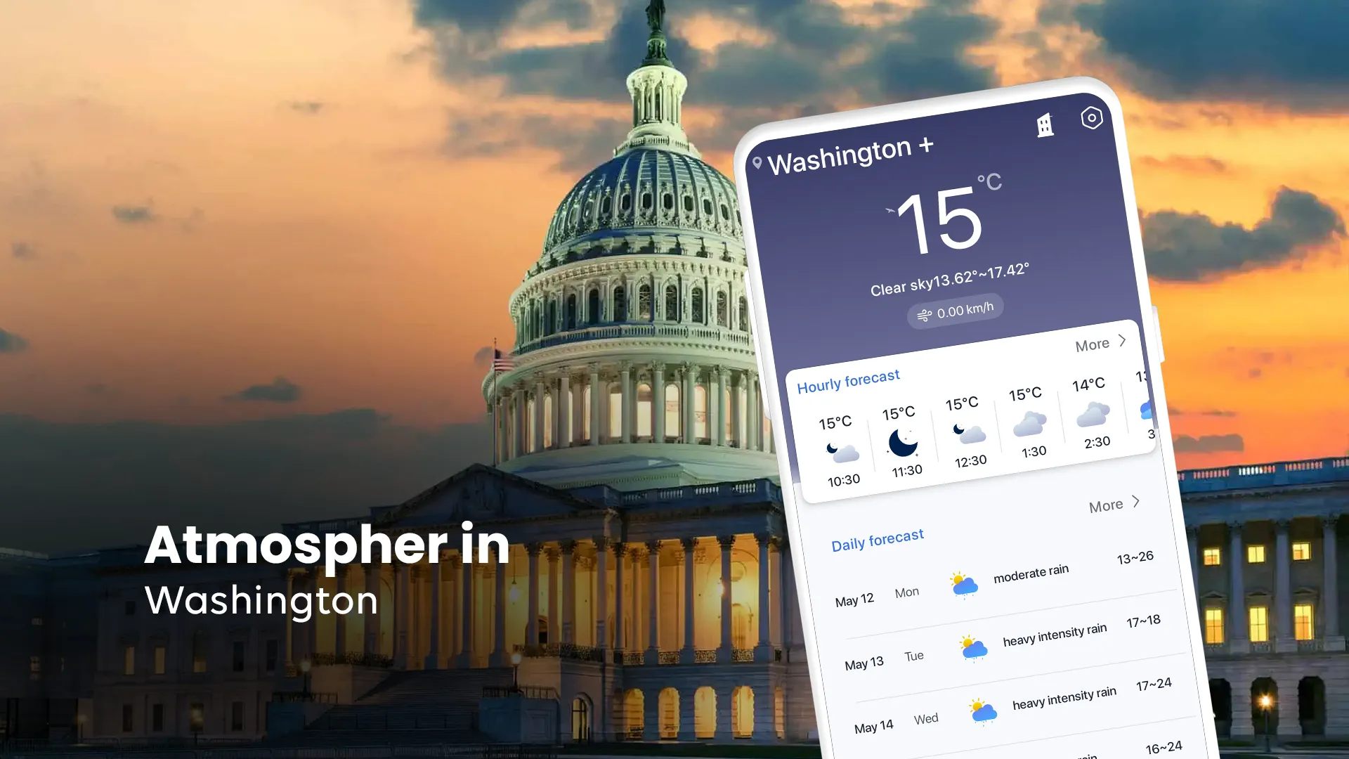 Daily Weather: Radar, Forecast | Indus Appstore | Screenshot