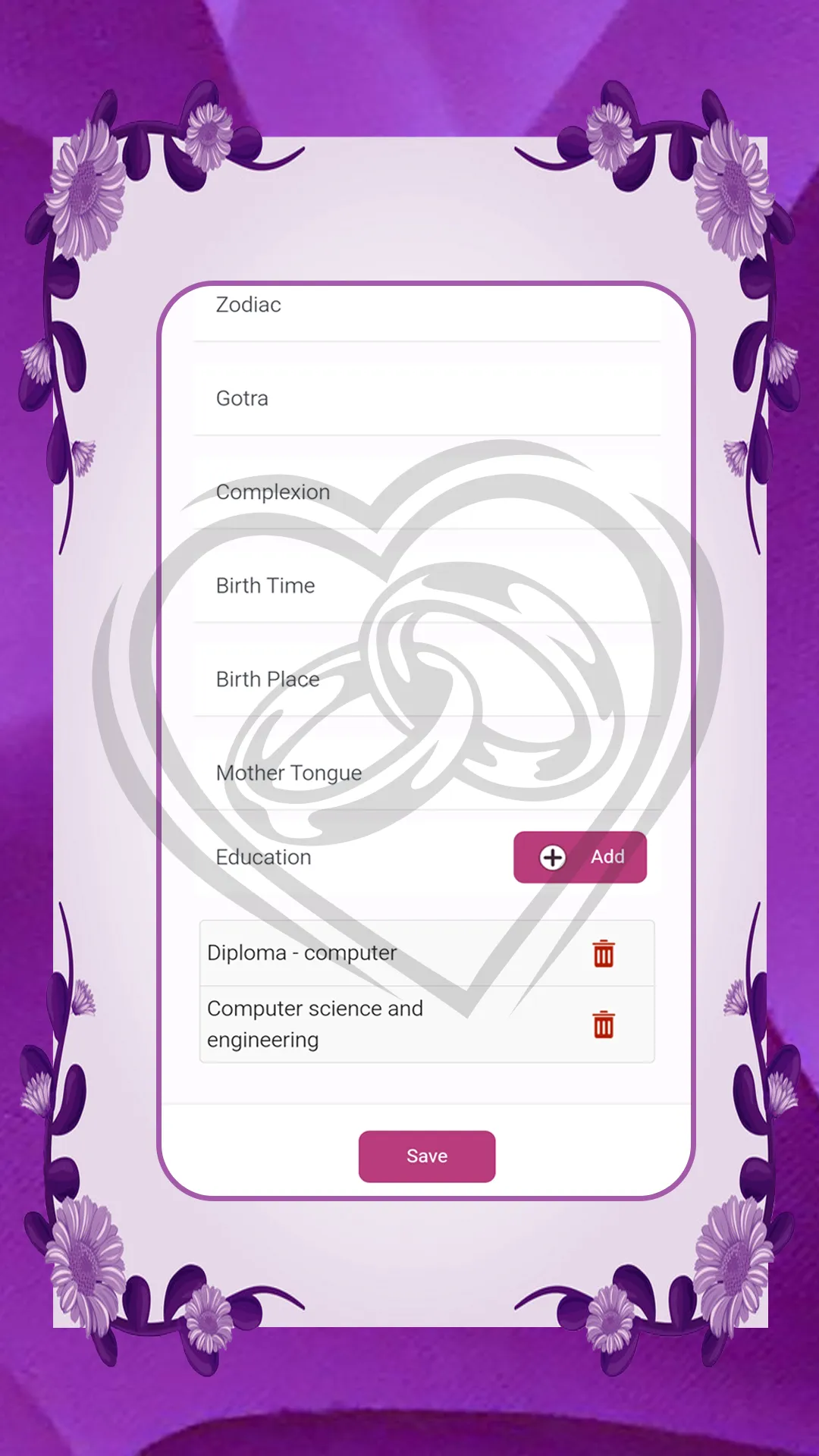 Perfect Match BioData Maker | Indus Appstore | Screenshot