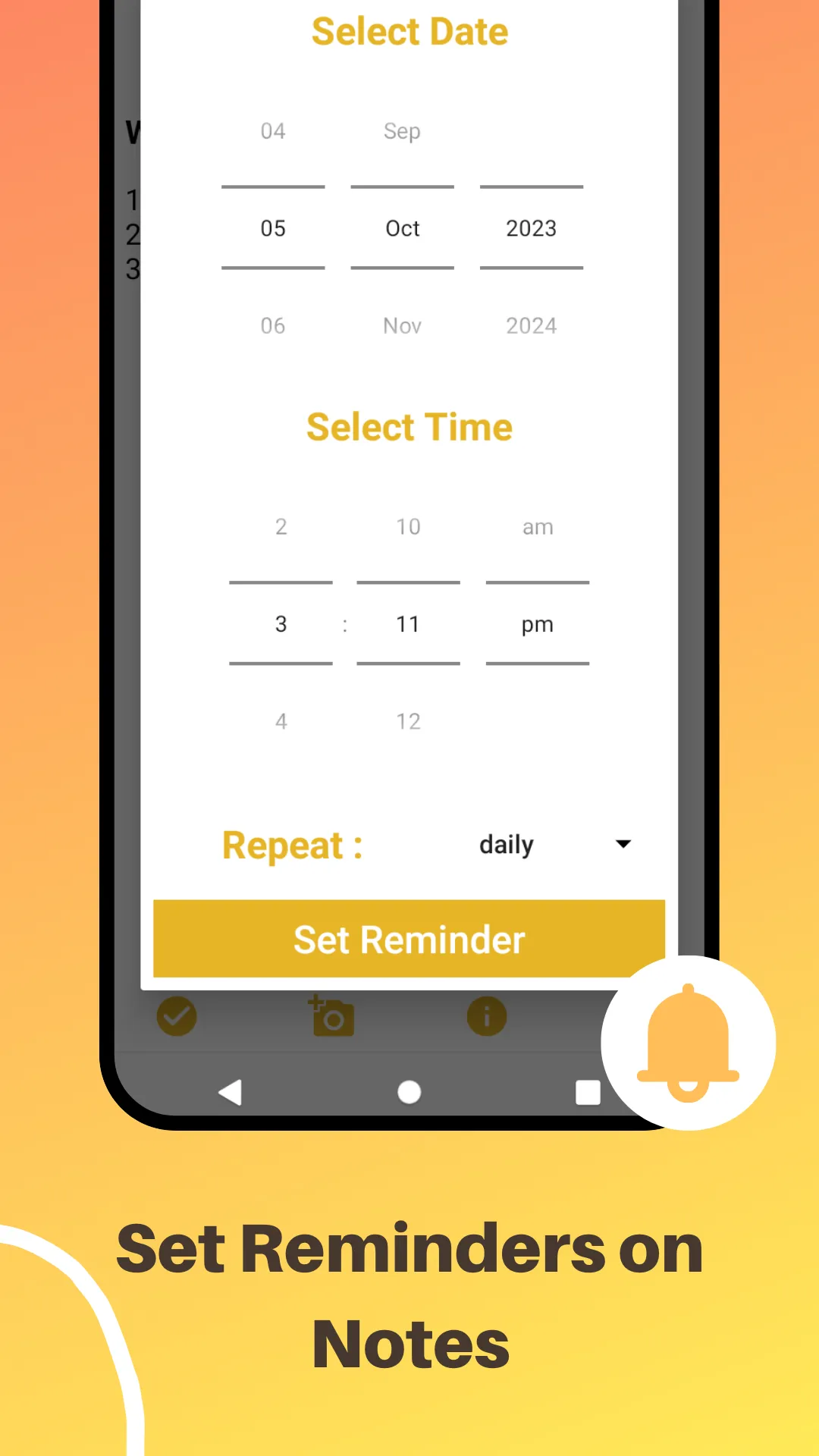 Notes - Notepad and Reminders | Indus Appstore | Screenshot