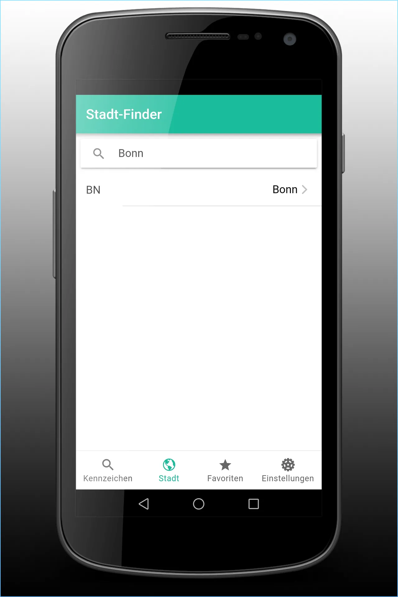 Kennzeichen-Finder mit Karte | Indus Appstore | Screenshot