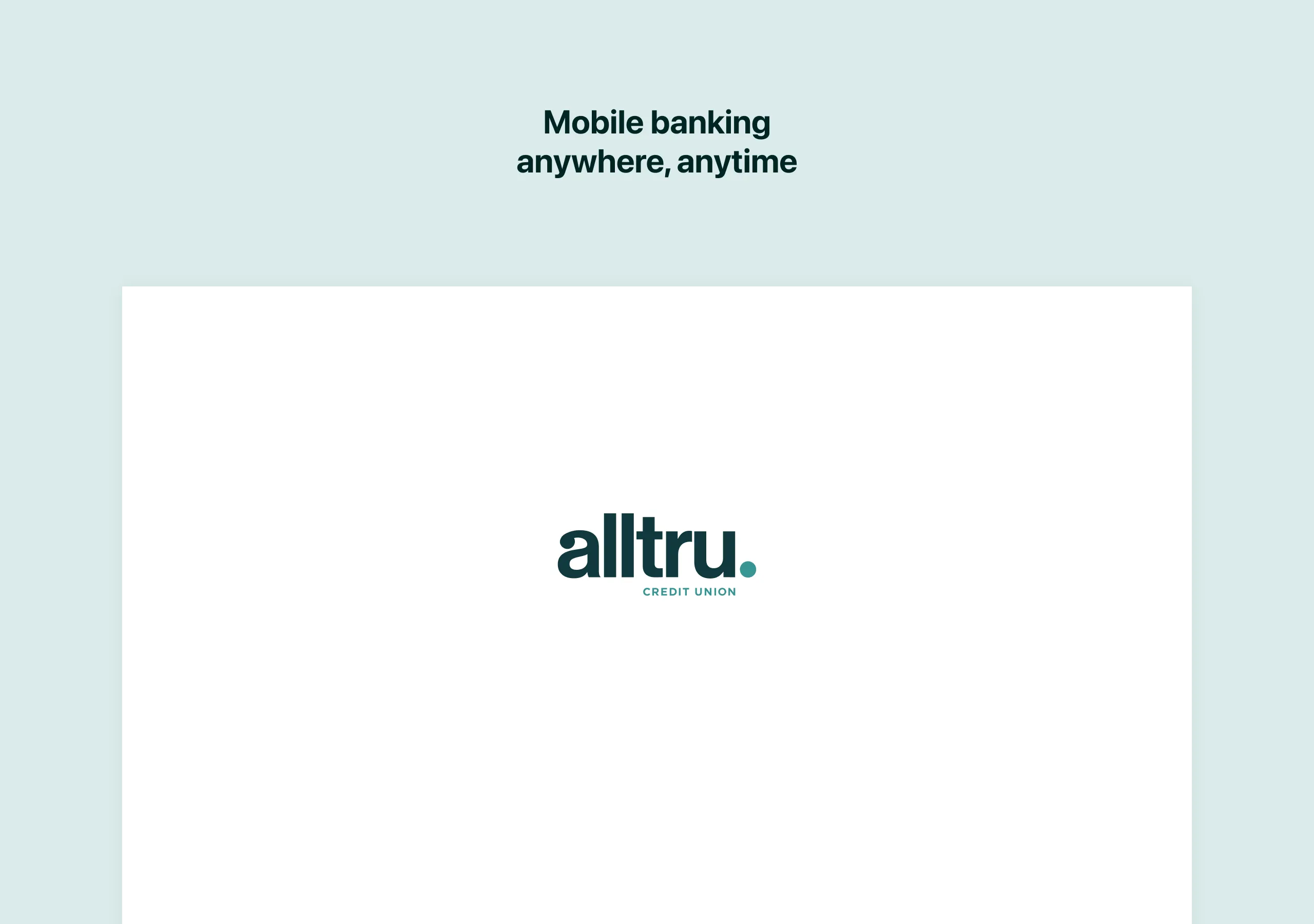 Alltru Credit Union | Indus Appstore | Screenshot