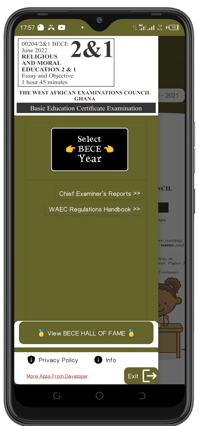 RME BECE Pasco for JHS | Indus Appstore | Screenshot