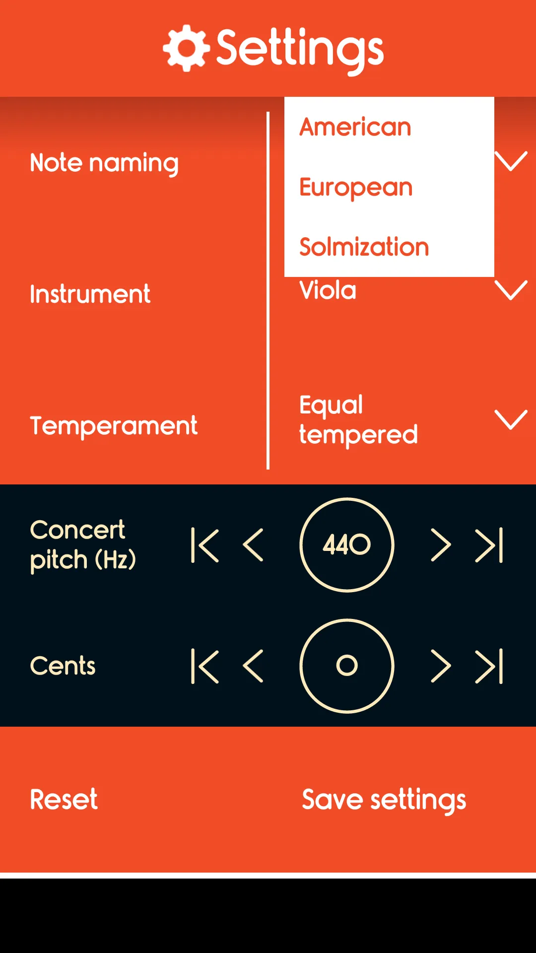 Master Viola Tuner | Indus Appstore | Screenshot