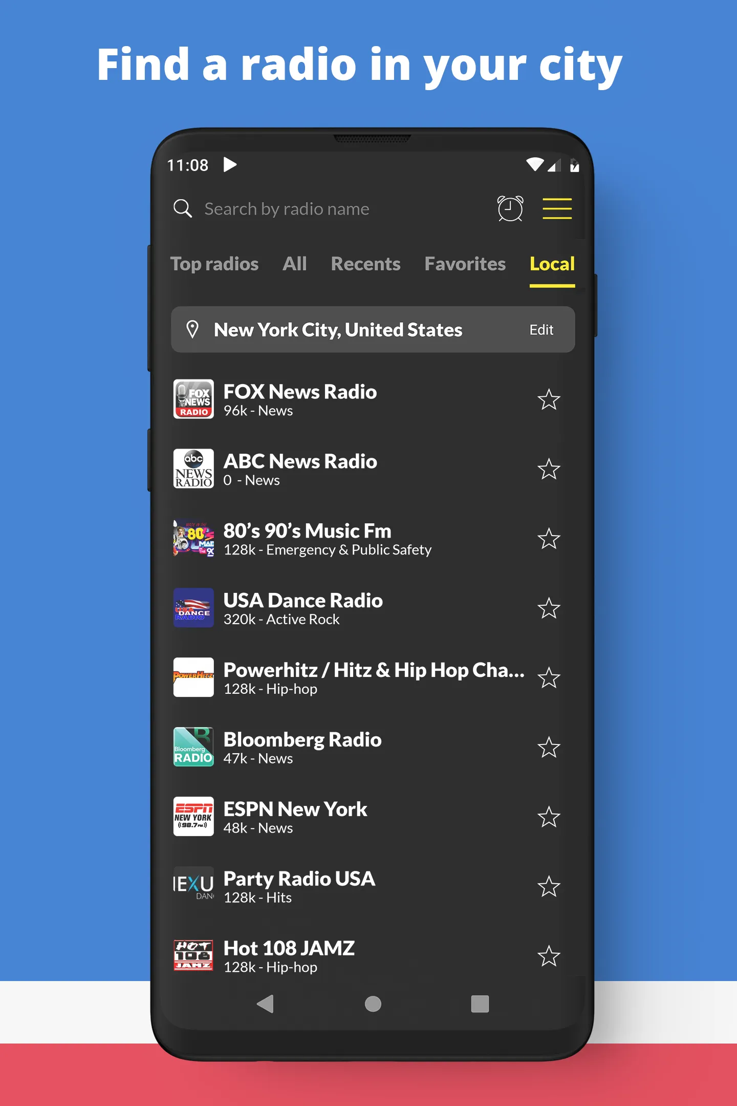 Radio USA: Online FM Radio | Indus Appstore | Screenshot