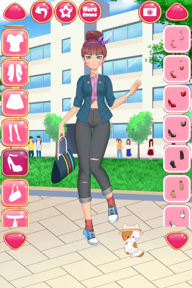 Anime Girls Dress up Games | Indus Appstore | Screenshot