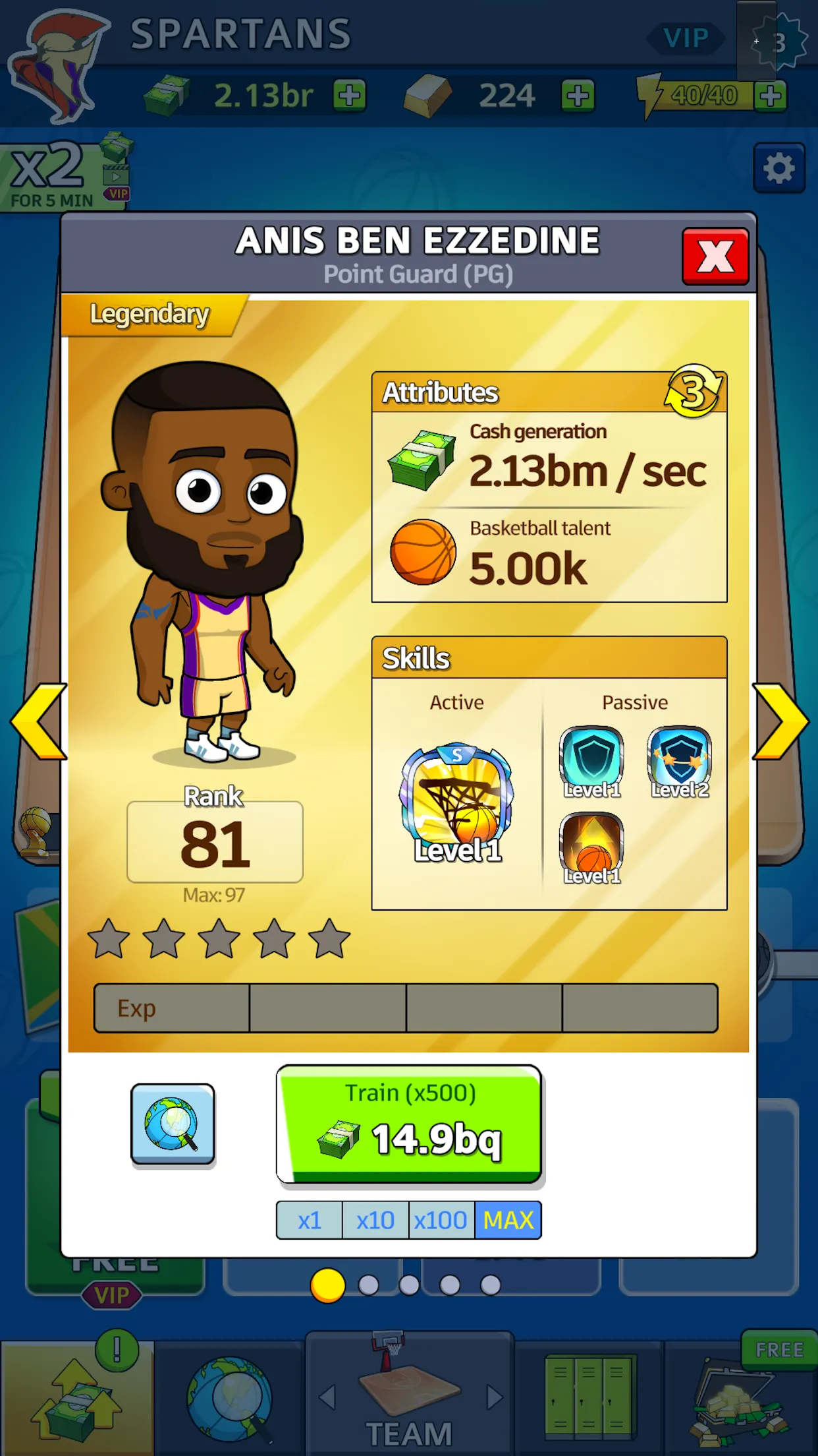 Idle Five Basketball tycoon | Indus Appstore | Screenshot