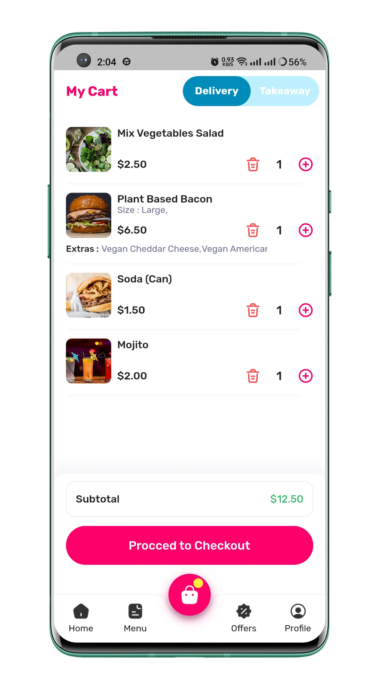 FoodKing - User App | Indus Appstore | Screenshot