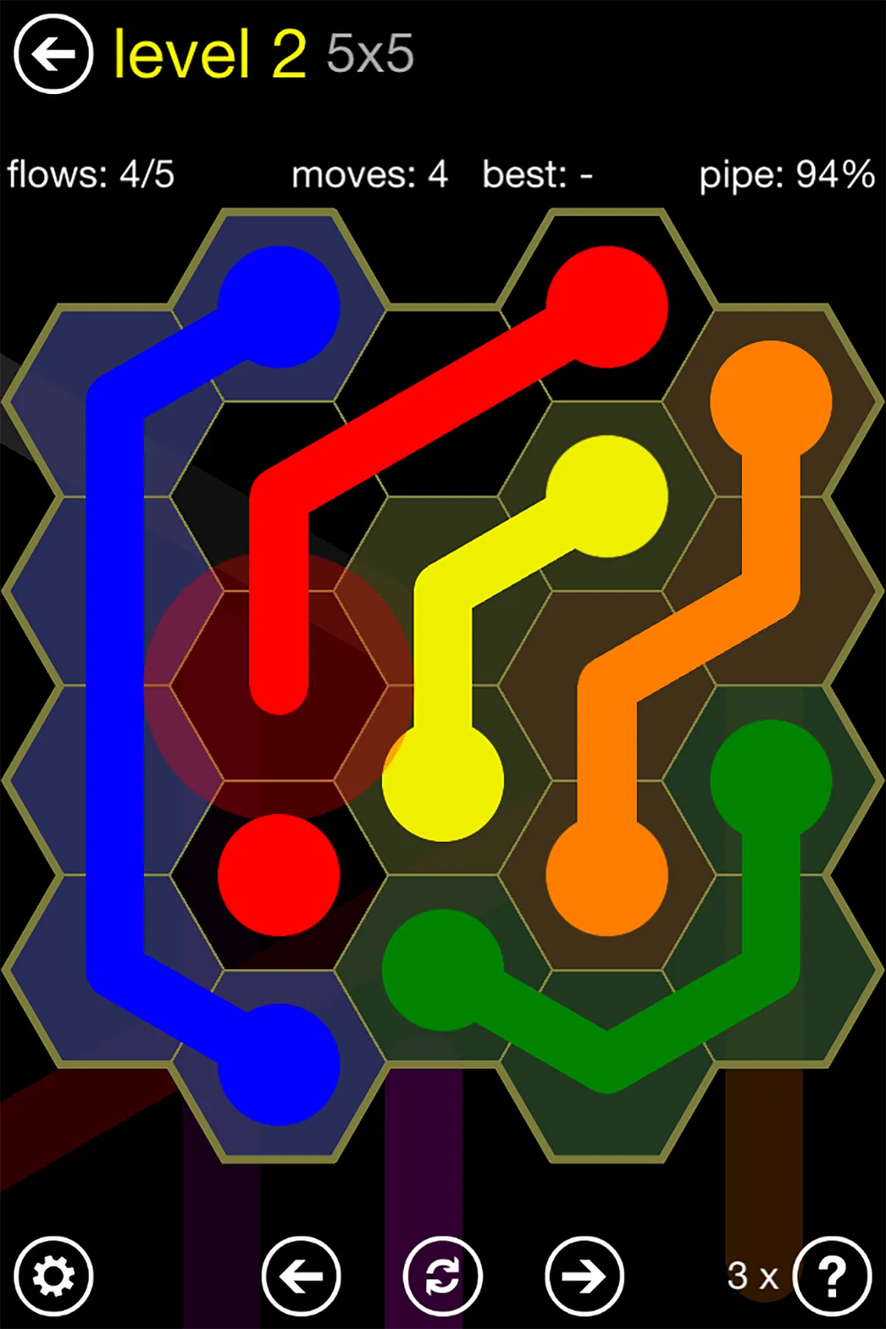 Flow Free: Hexes | Indus Appstore | Screenshot