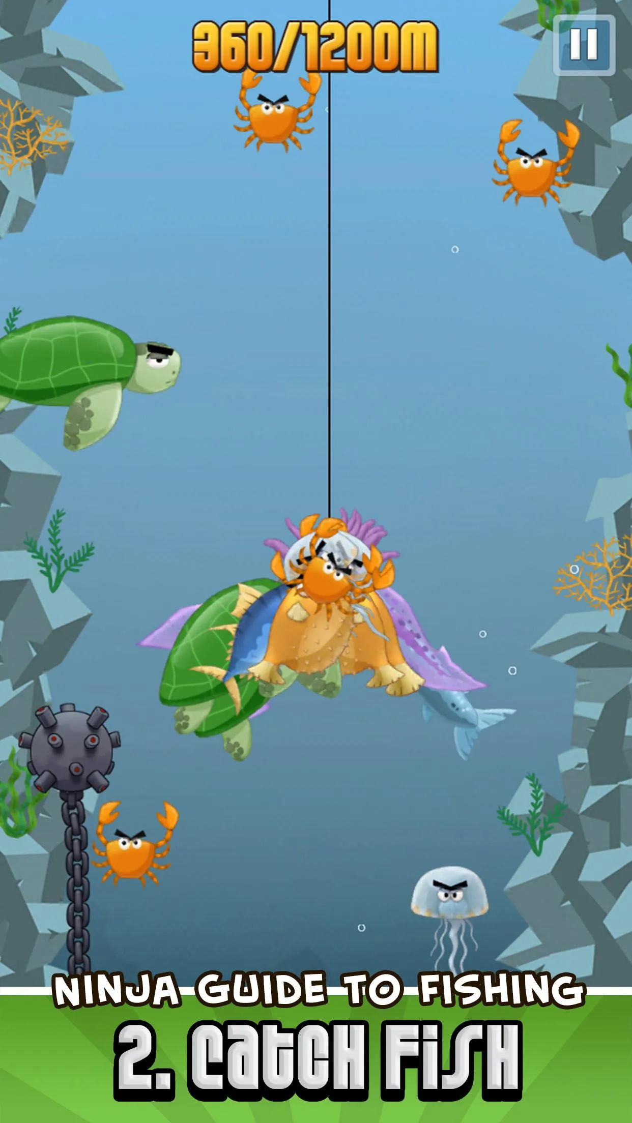 Ninja Fishing | Indus Appstore | Screenshot