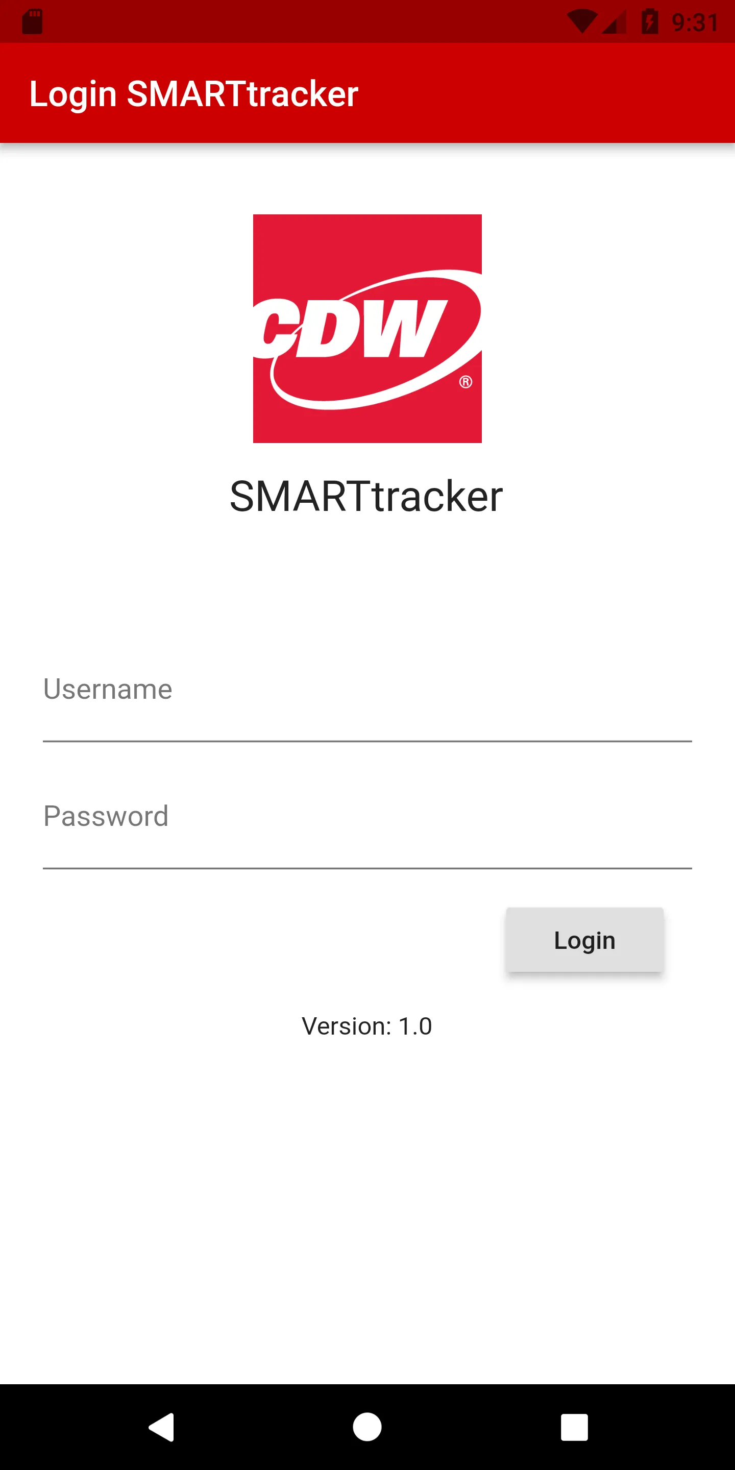 CDW SMARTtracker | Indus Appstore | Screenshot