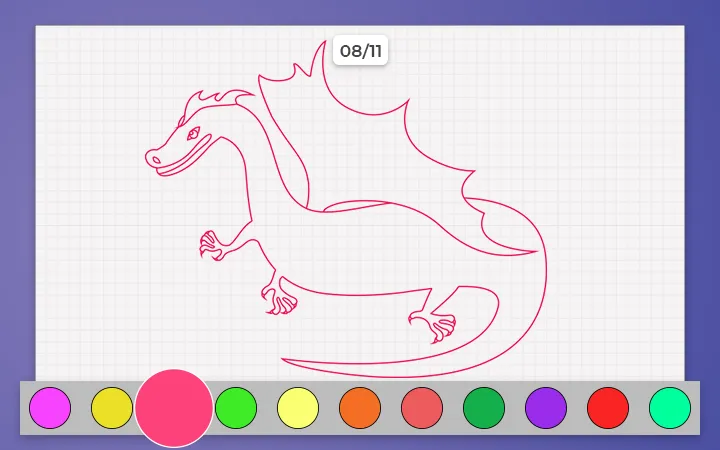 How to Draw Dragon | Indus Appstore | Screenshot