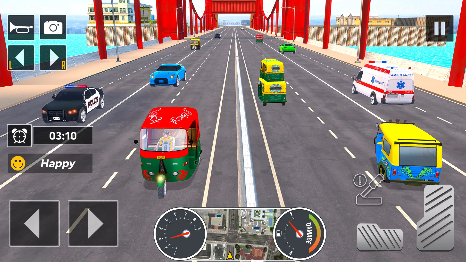 Tuk Tuk Auto Rickshaw Game | Indus Appstore | Screenshot