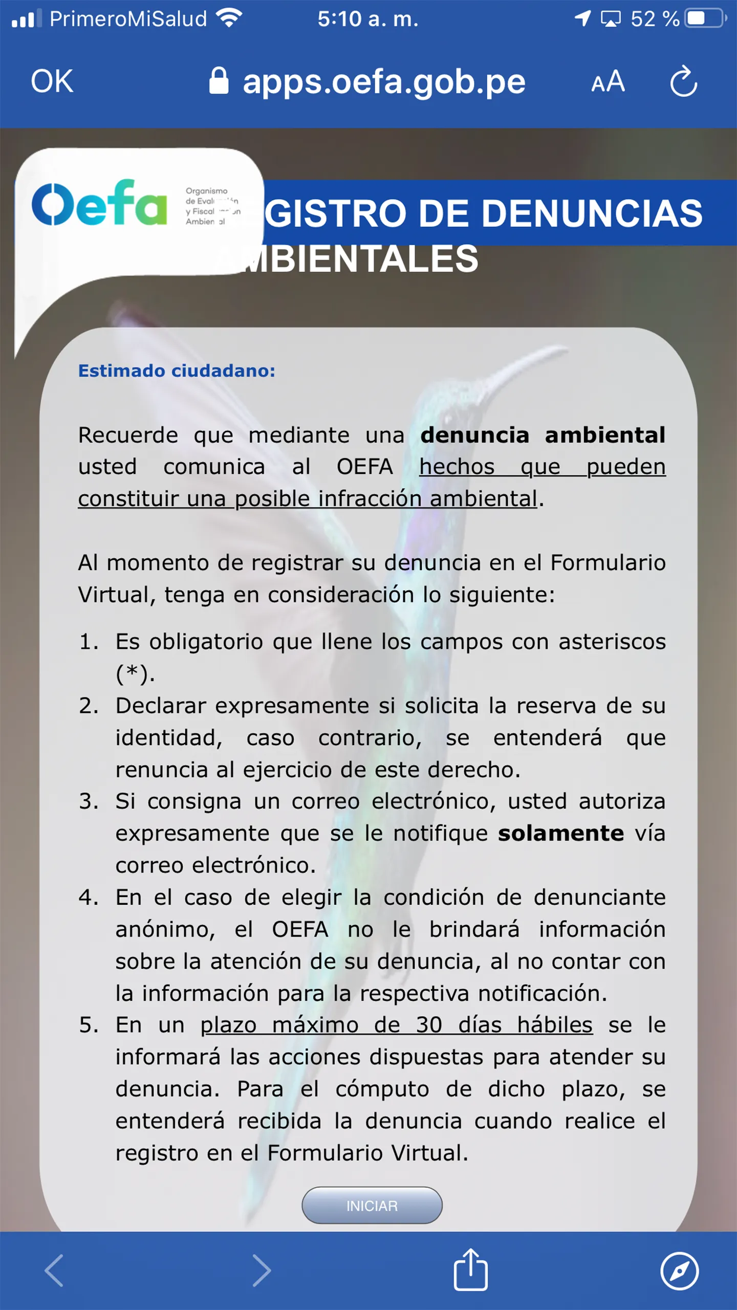 Reporta Residuos | Indus Appstore | Screenshot