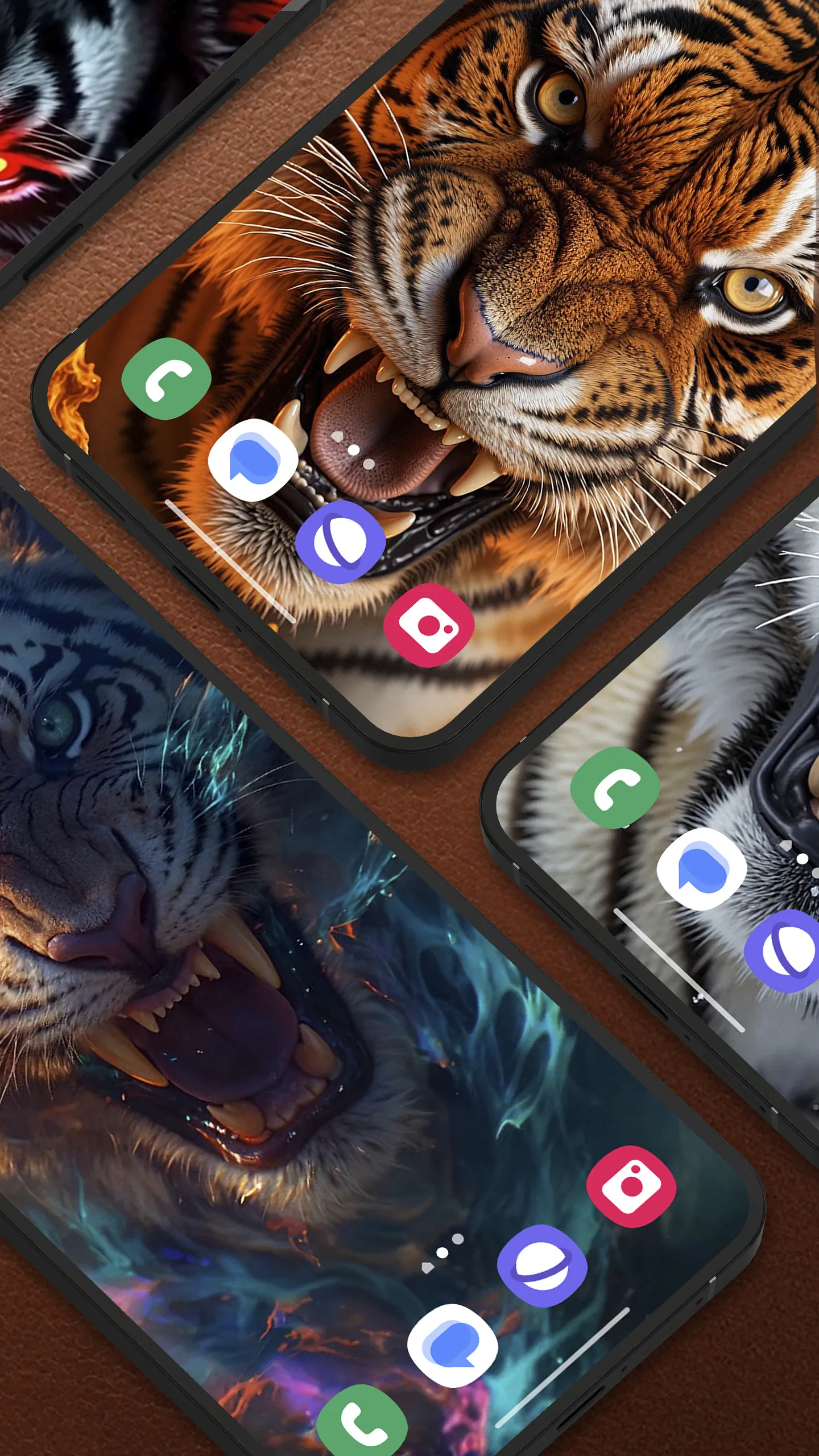 Roaring Tiger Live Wallpaper | Indus Appstore | Screenshot