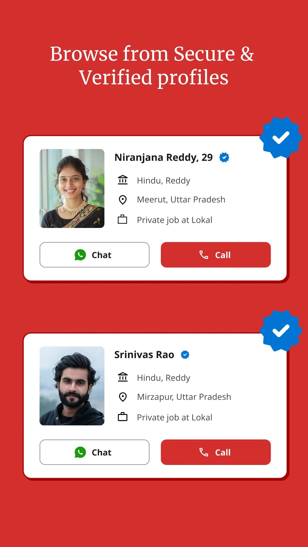 Uttar Pradesh Lokal Matrimony | Indus Appstore | Screenshot