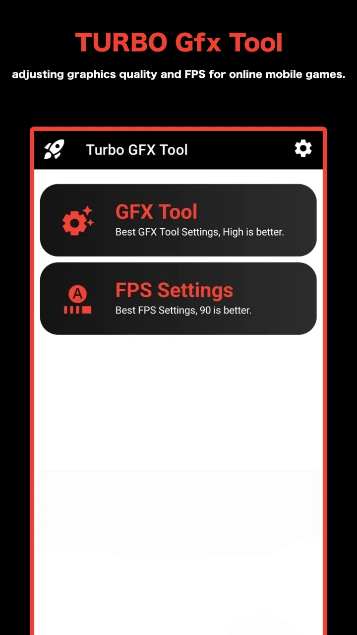 TURBO GFX TOOL FOR PUBG & BGMI | Indus Appstore | Screenshot