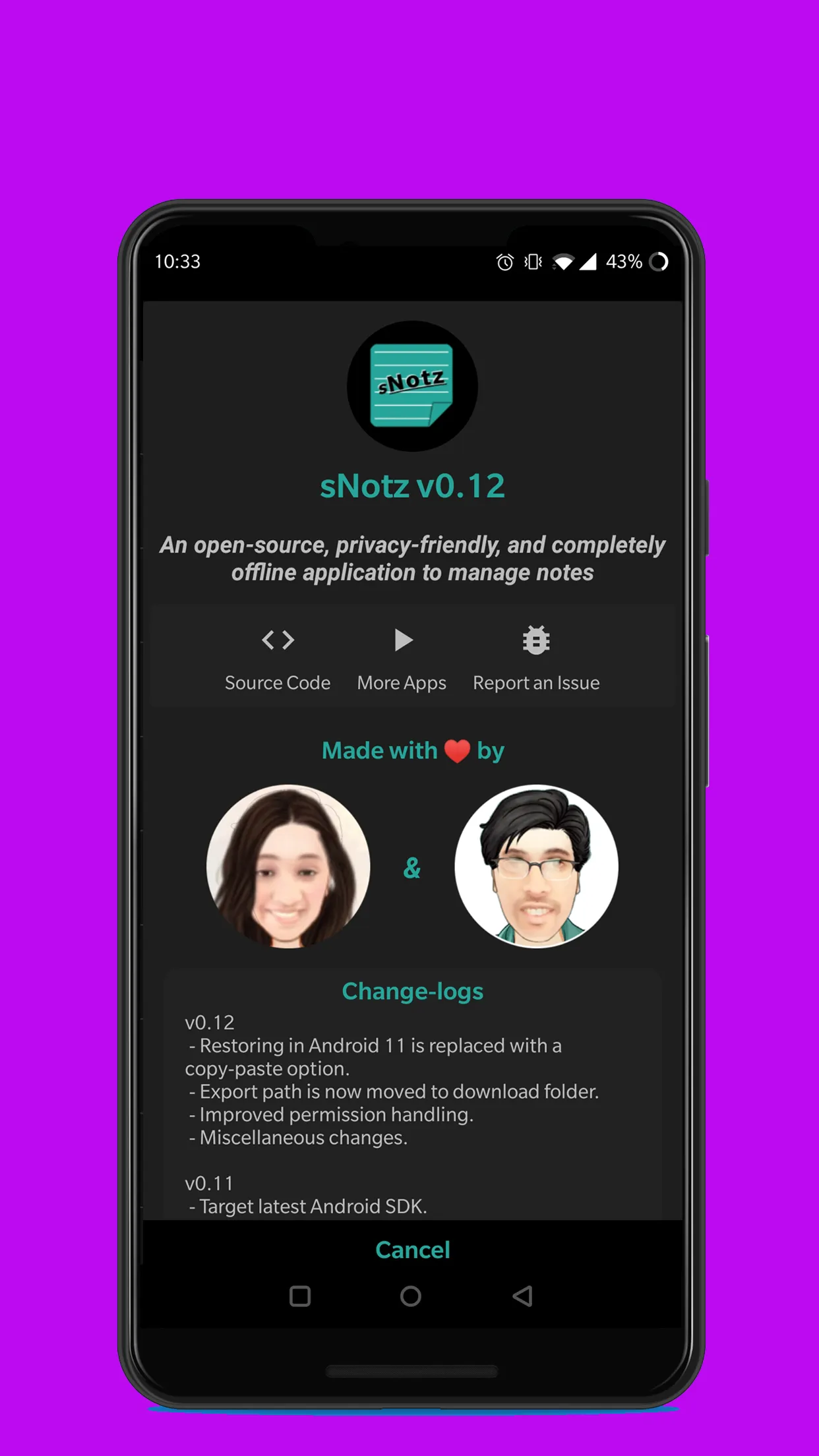 sNotz: Notes & Checklists | Indus Appstore | Screenshot