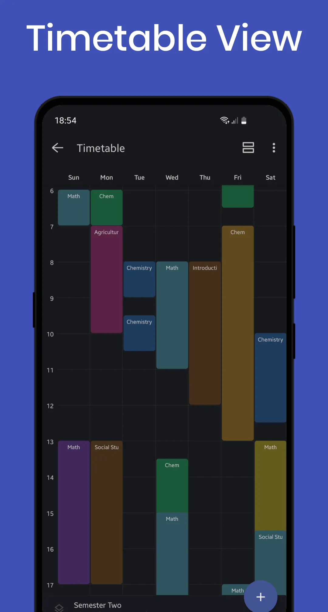 School Planner - Timetable | Indus Appstore | Screenshot