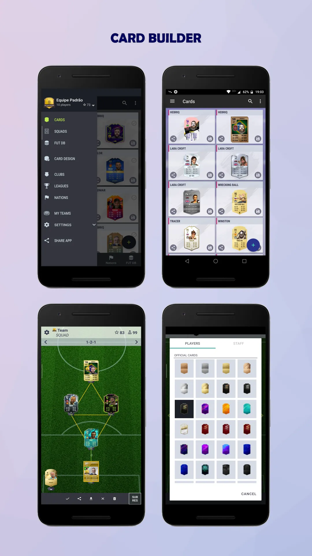 Fut Card Builder 24 | Indus Appstore | Screenshot