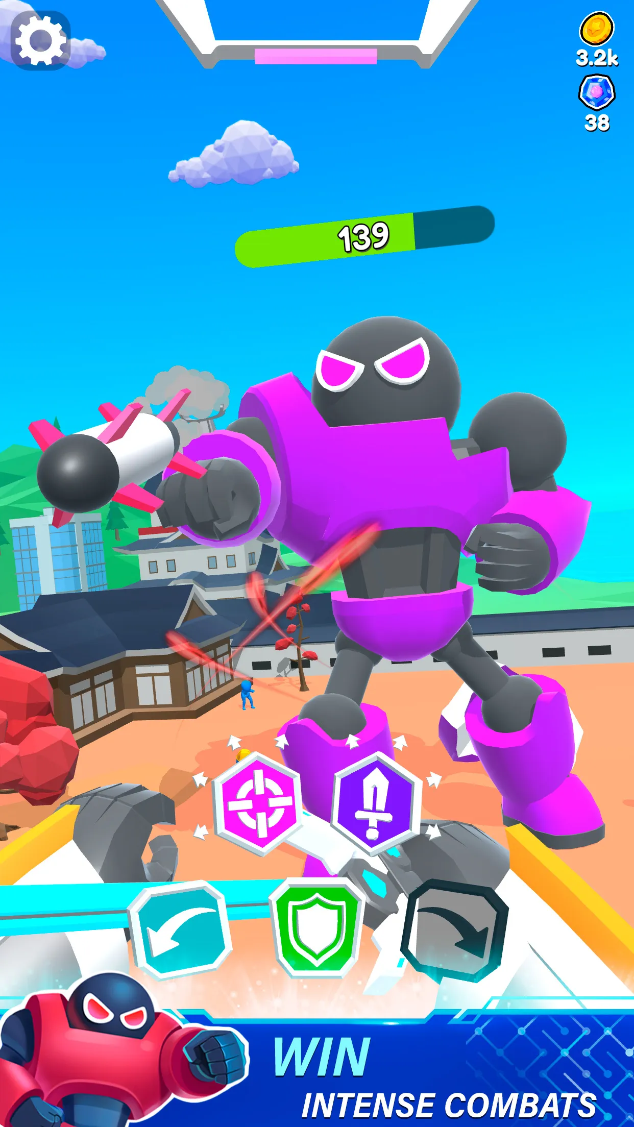 Mechangelion - Robot Fighting | Indus Appstore | Screenshot