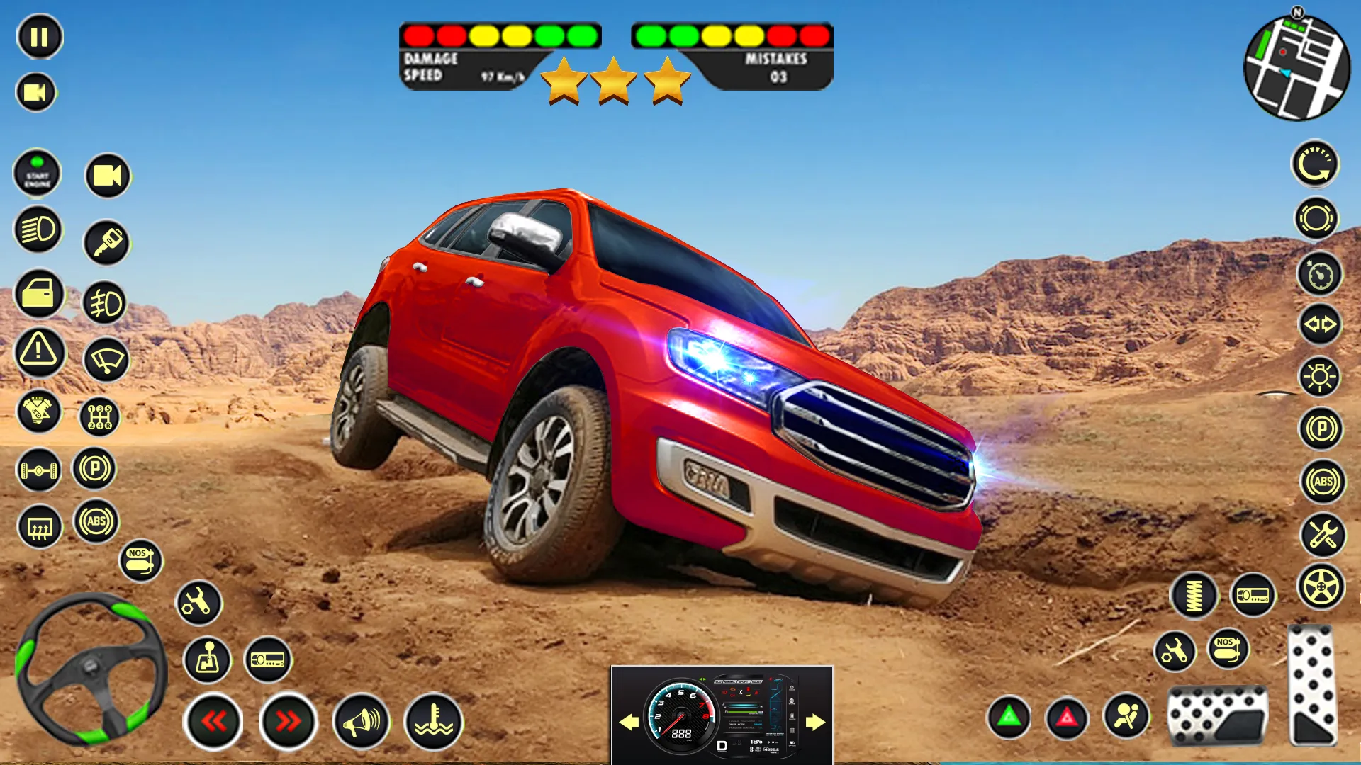 US Offroad Fury Car Driving 3D | Indus Appstore | Screenshot