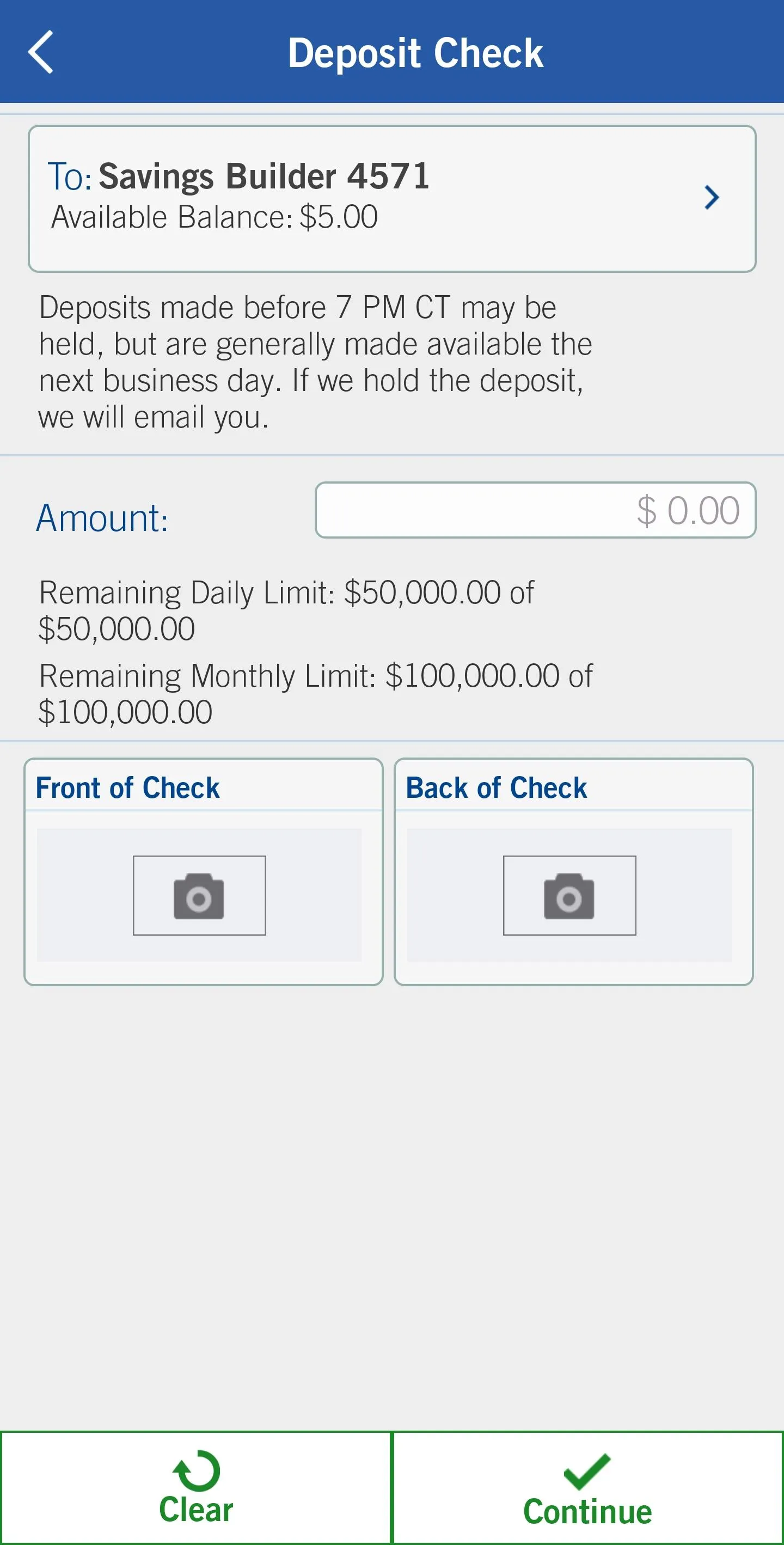Hancock Whitney | Indus Appstore | Screenshot