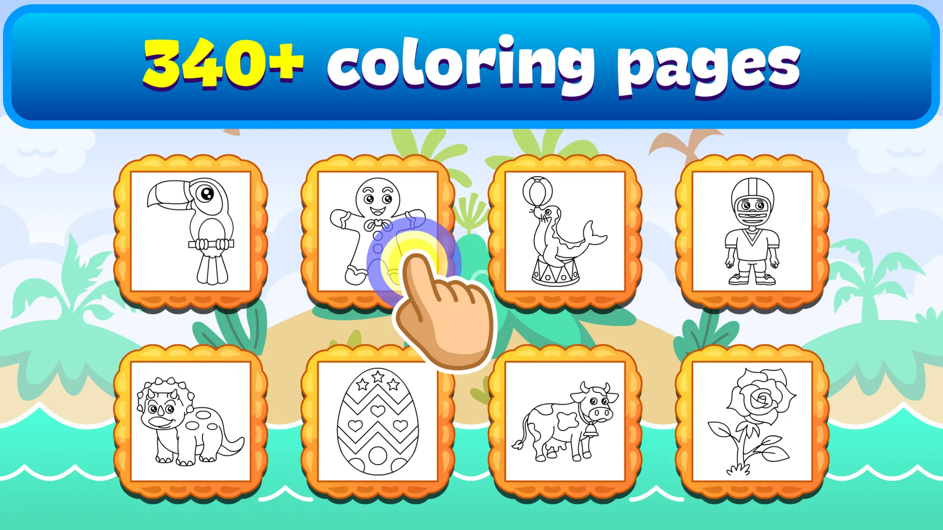 Coloring book - games for kids | Indus Appstore | Screenshot