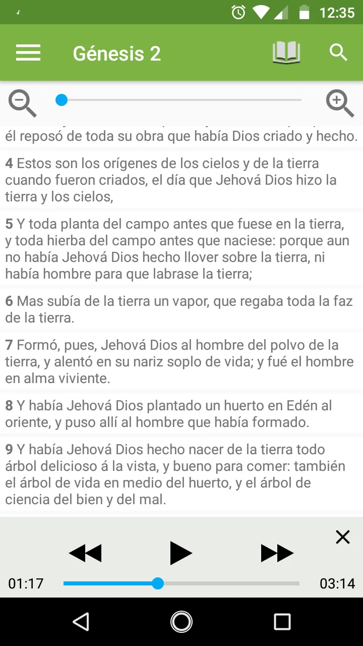 Spanish Bible Reina Valera | Indus Appstore | Screenshot