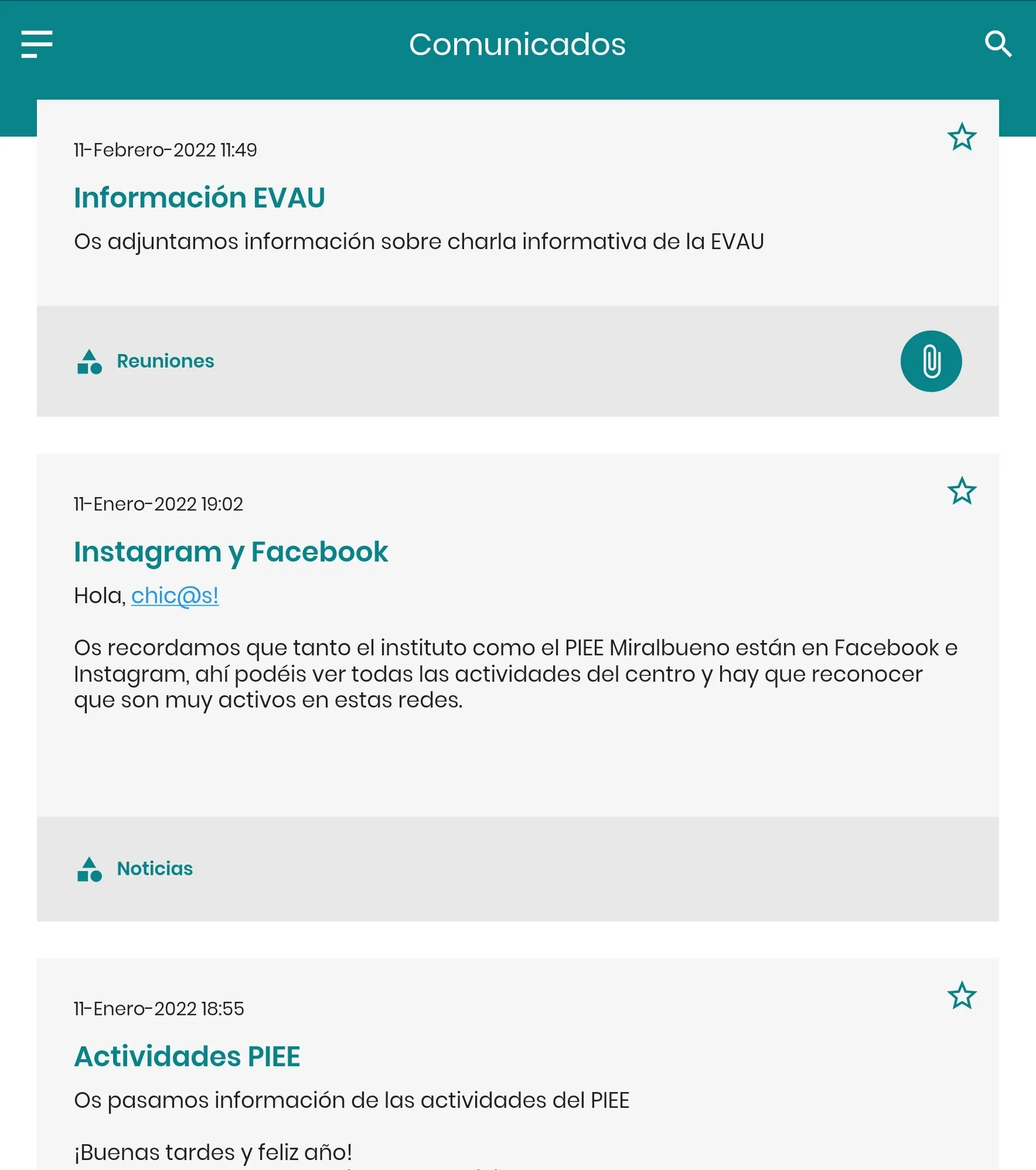 AMPA IES Miralbueno | Indus Appstore | Screenshot