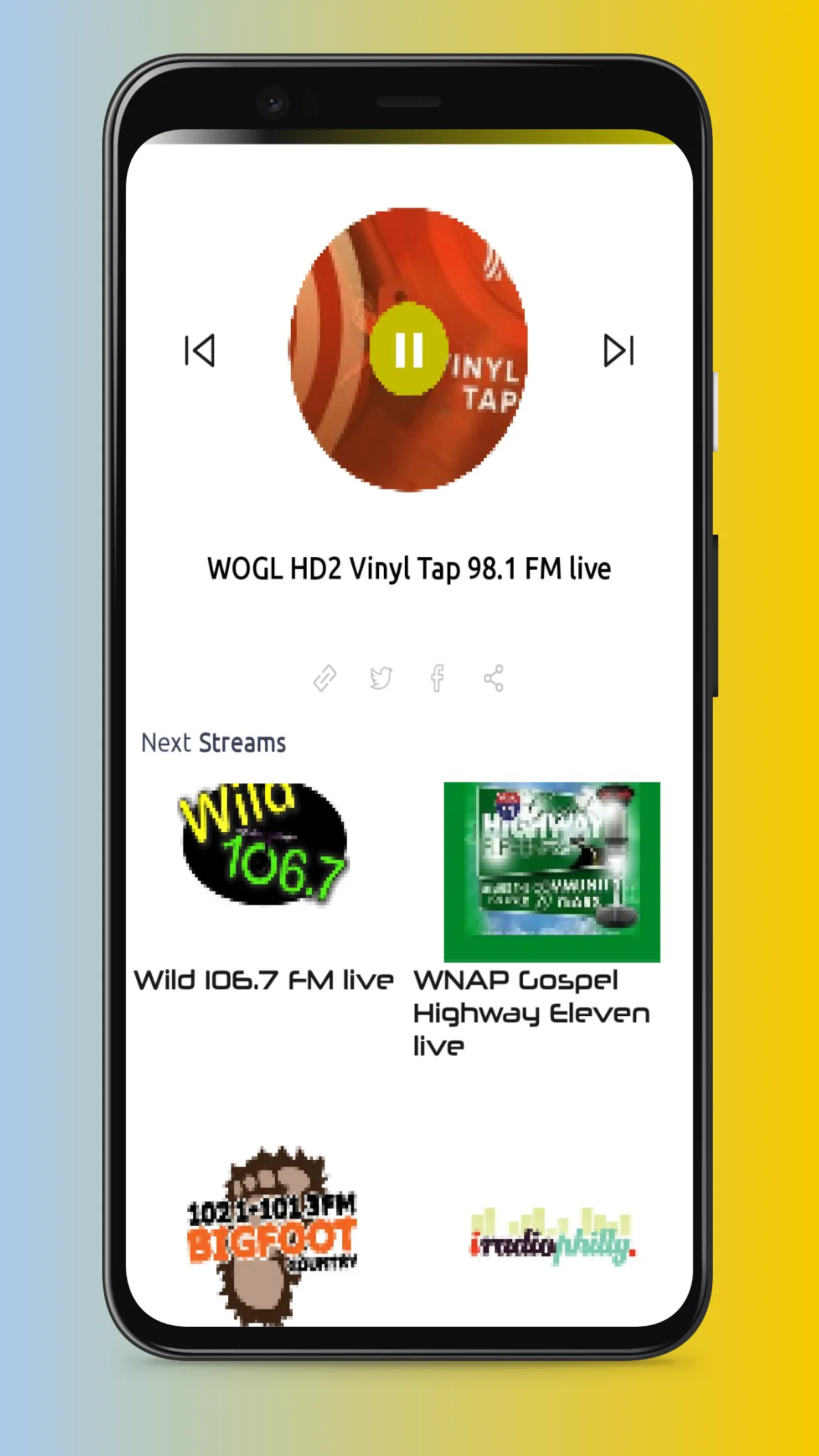 Pennsylvania Radio Stations | Indus Appstore | Screenshot