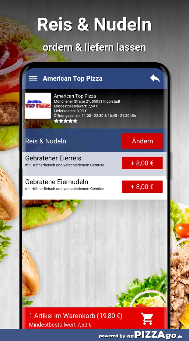 American Top Pizza Ingolstadt | Indus Appstore | Screenshot